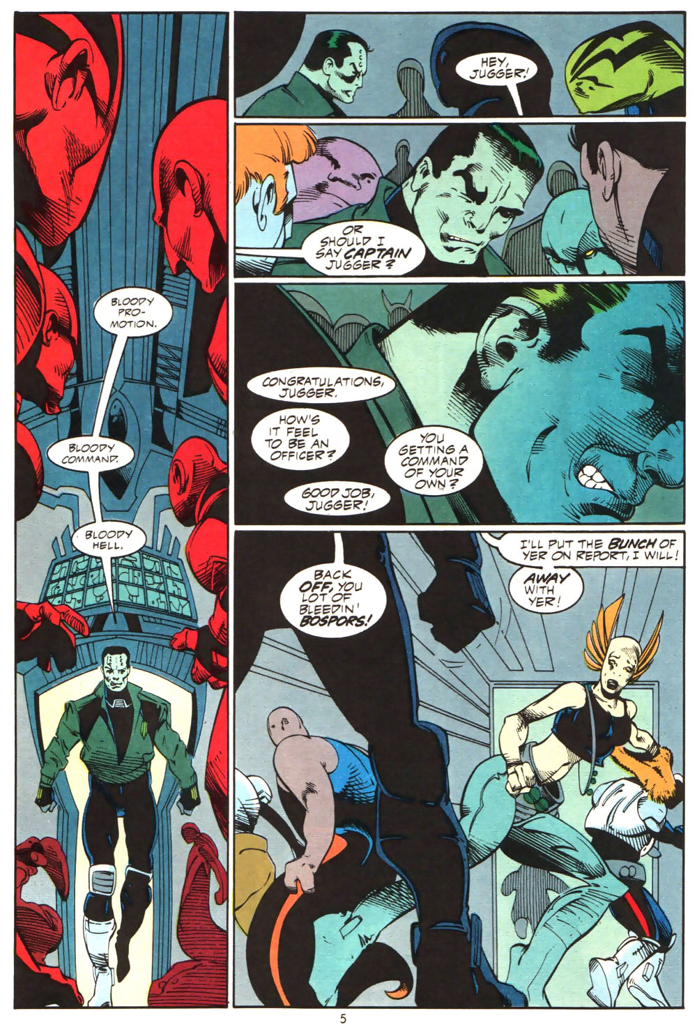 Read online Alien Legion (1987) comic -  Issue #6 - 8