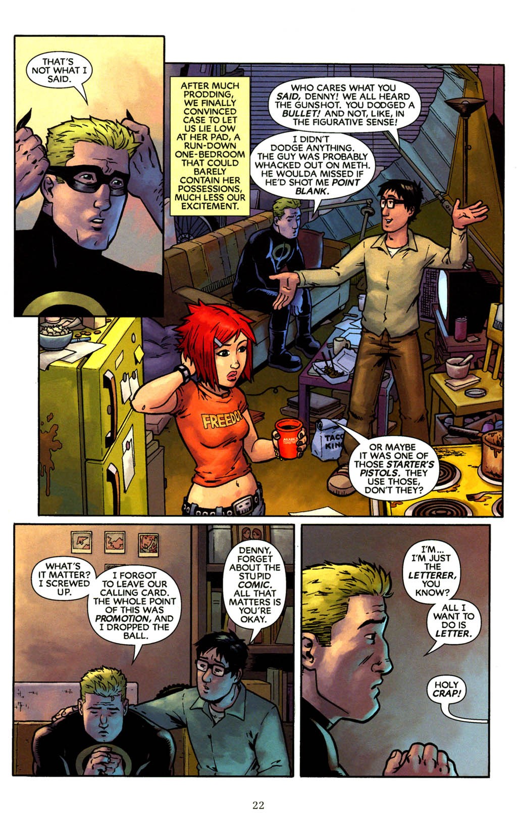 Read online The Escapists comic -  Issue #2 - 24