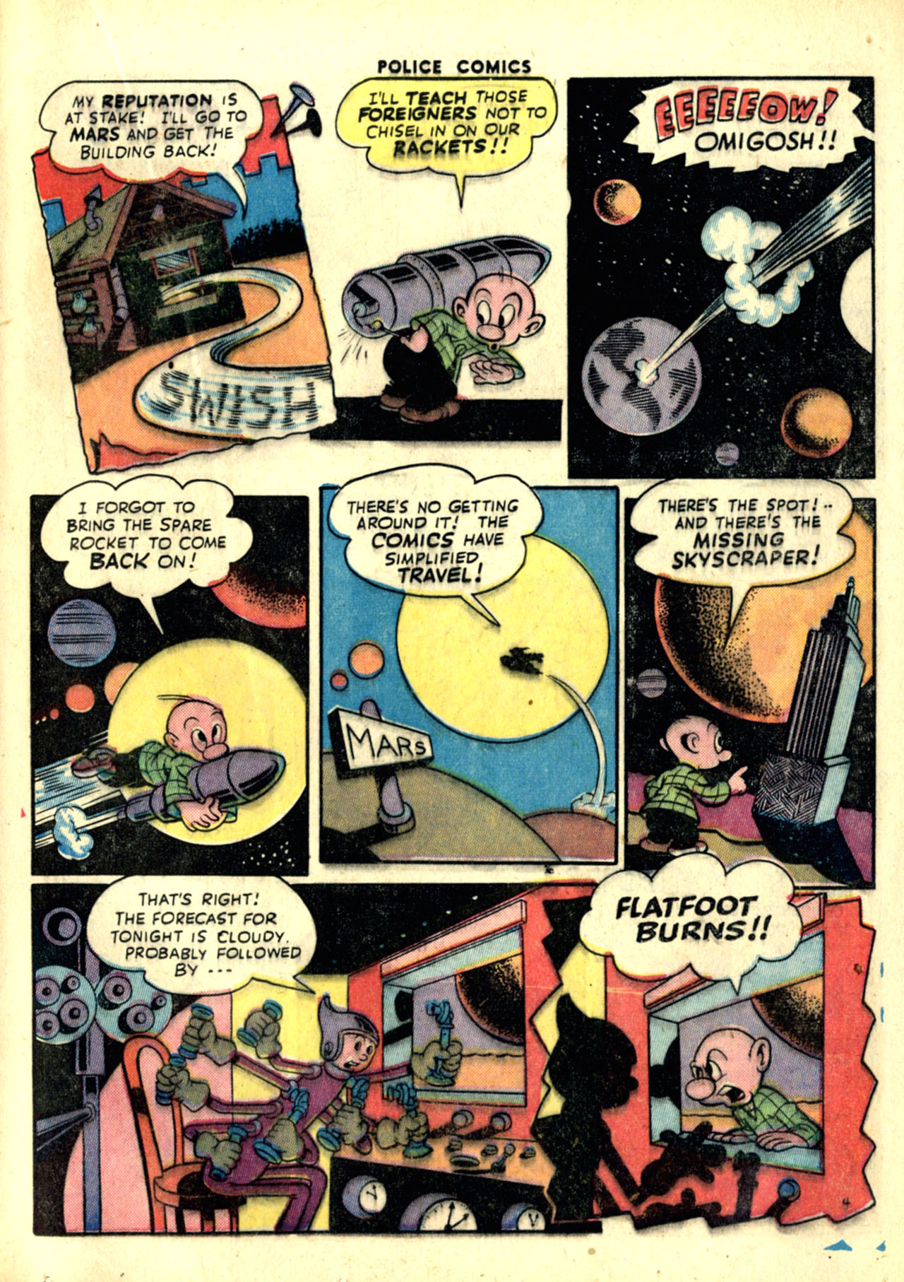 Read online Police Comics comic -  Issue #30 - 21