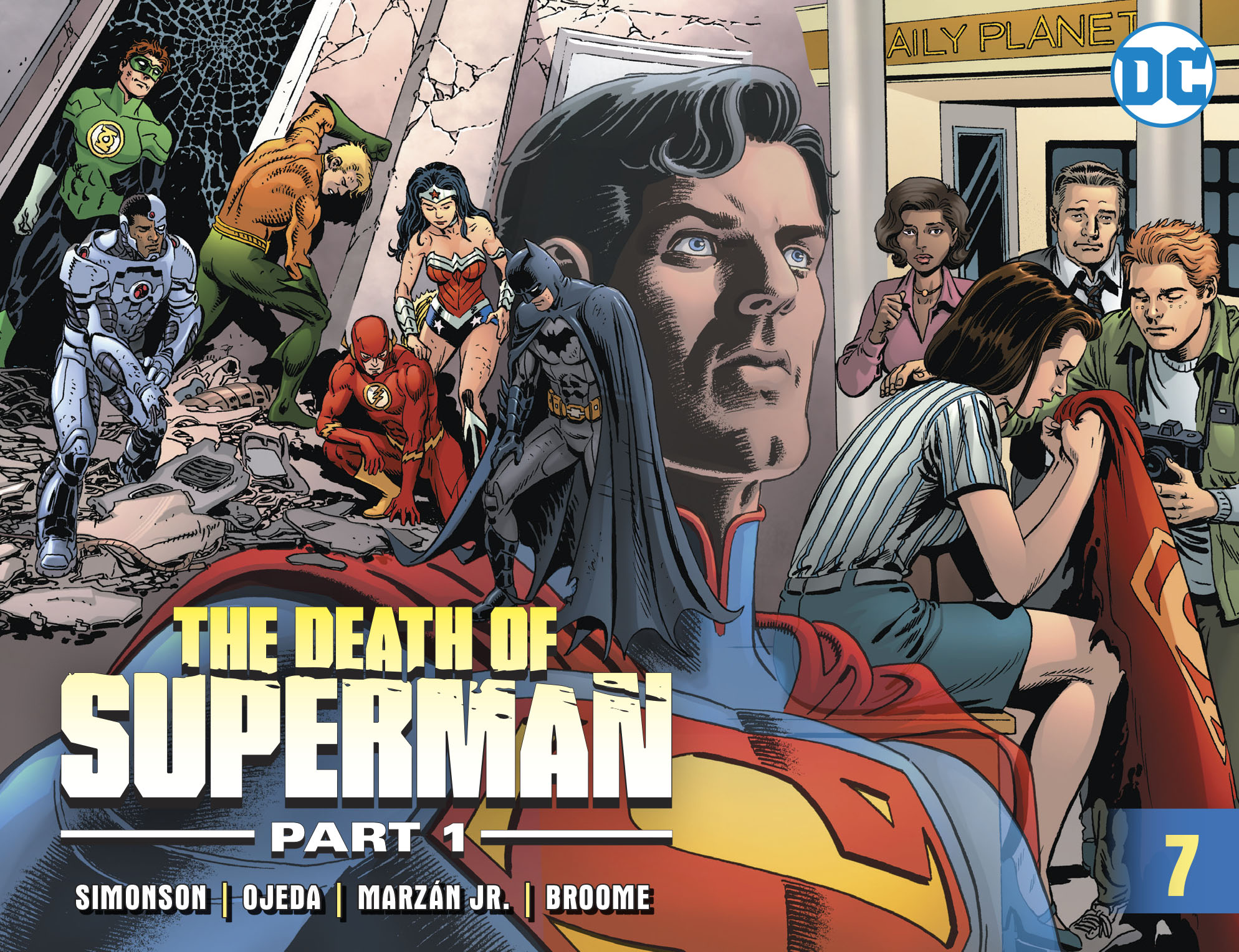 Read online The Death of Superman (2018) comic -  Issue #7 - 1