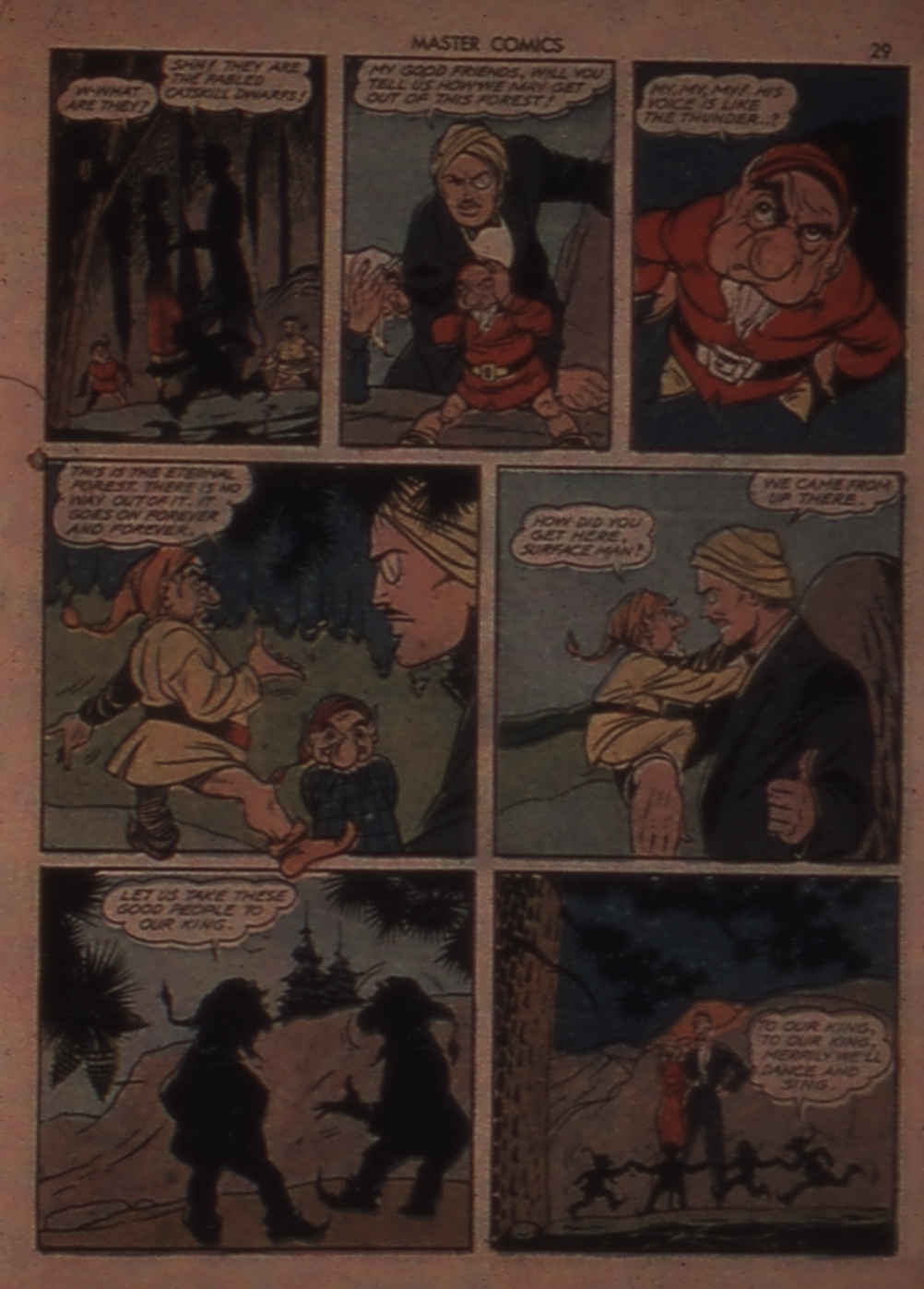 Read online Master Comics comic -  Issue #20 - 31