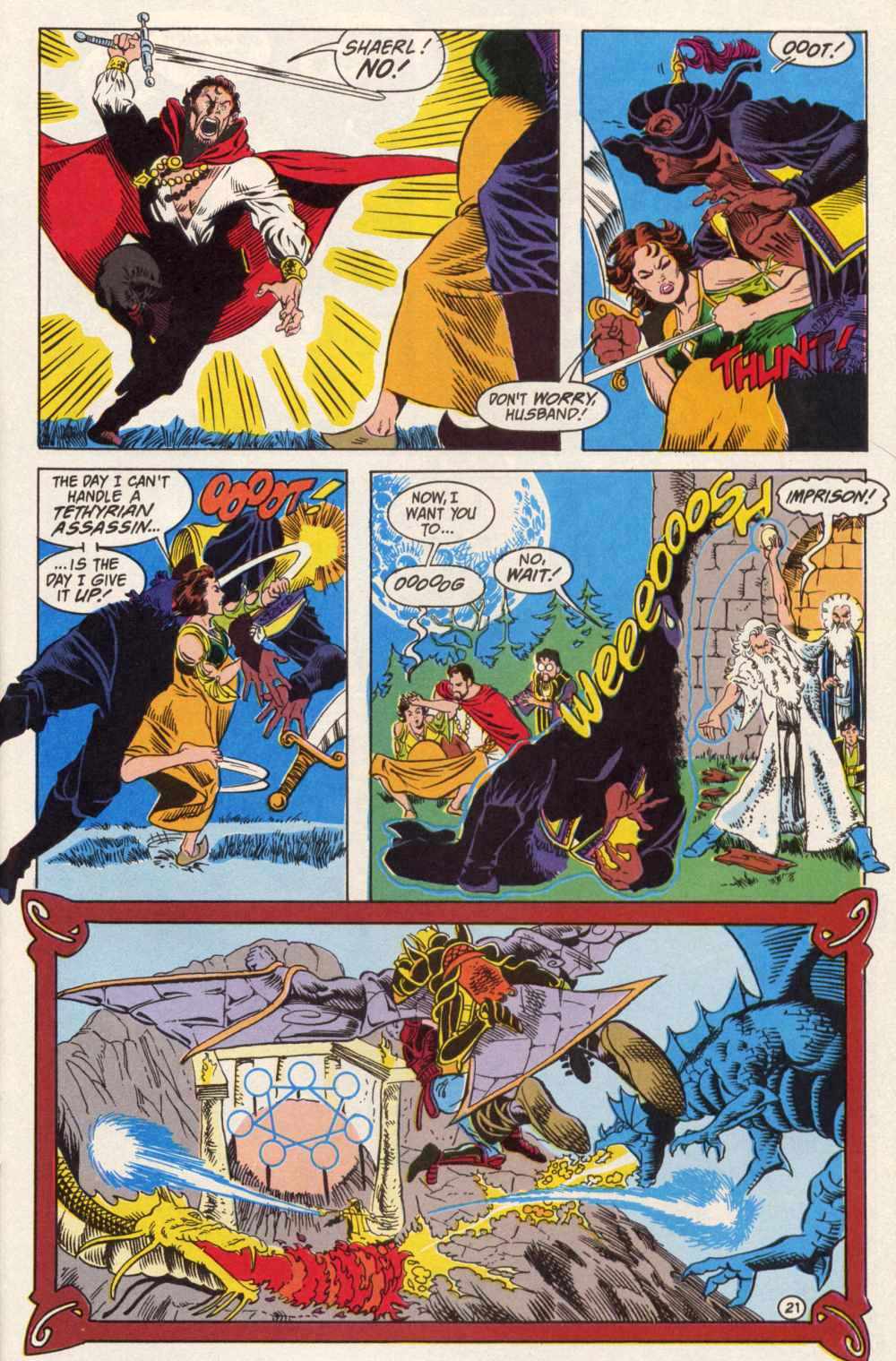 Read online Forgotten Realms comic -  Issue #7 - 21