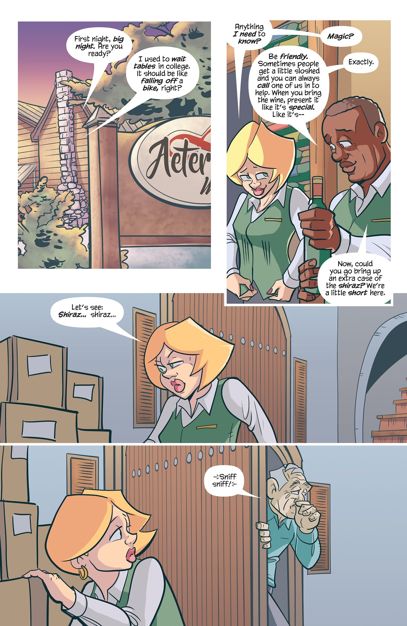 Read online Time & Vine comic -  Issue #2 - 17