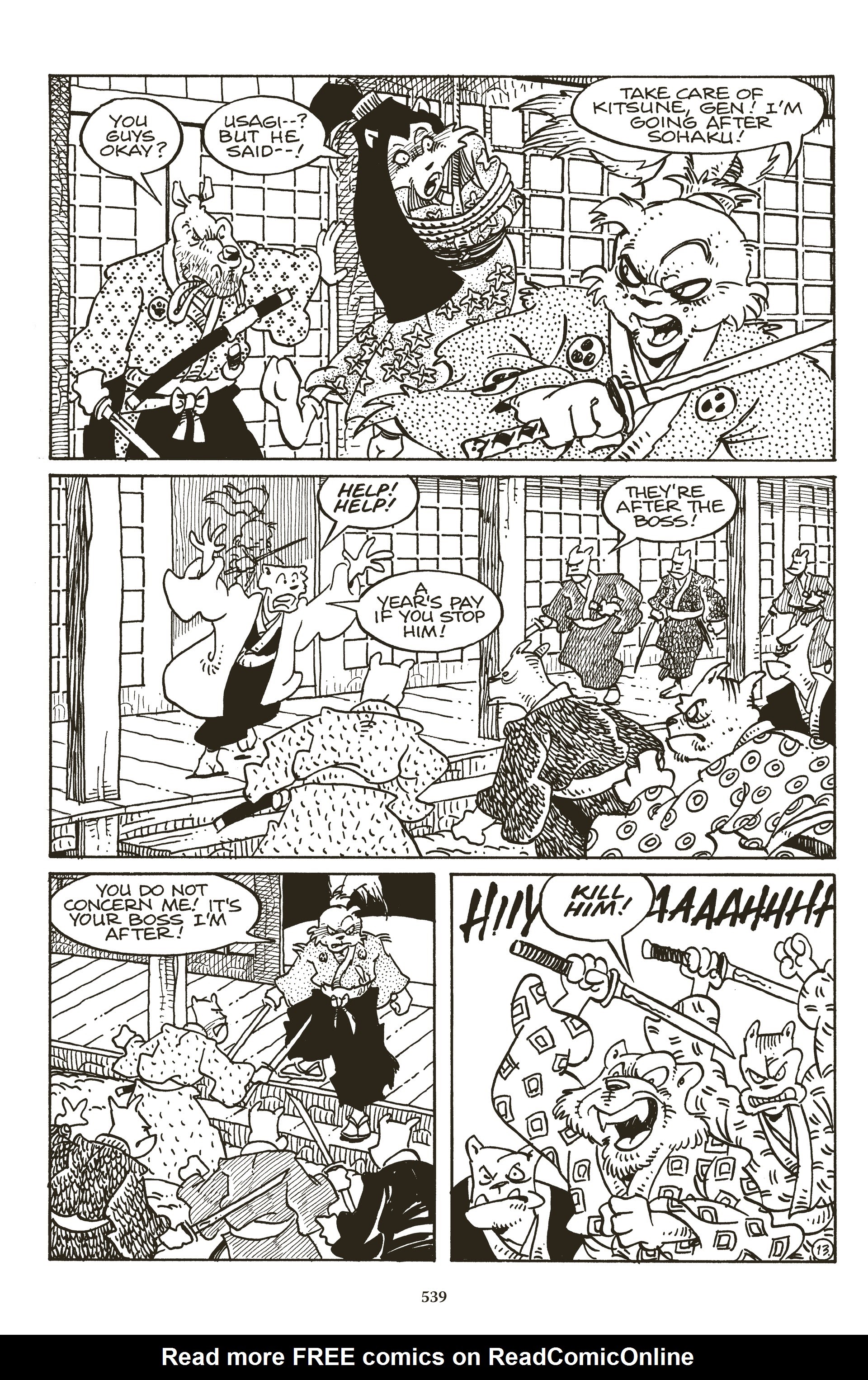 Read online The Usagi Yojimbo Saga (2021) comic -  Issue # TPB 3 (Part 6) - 33