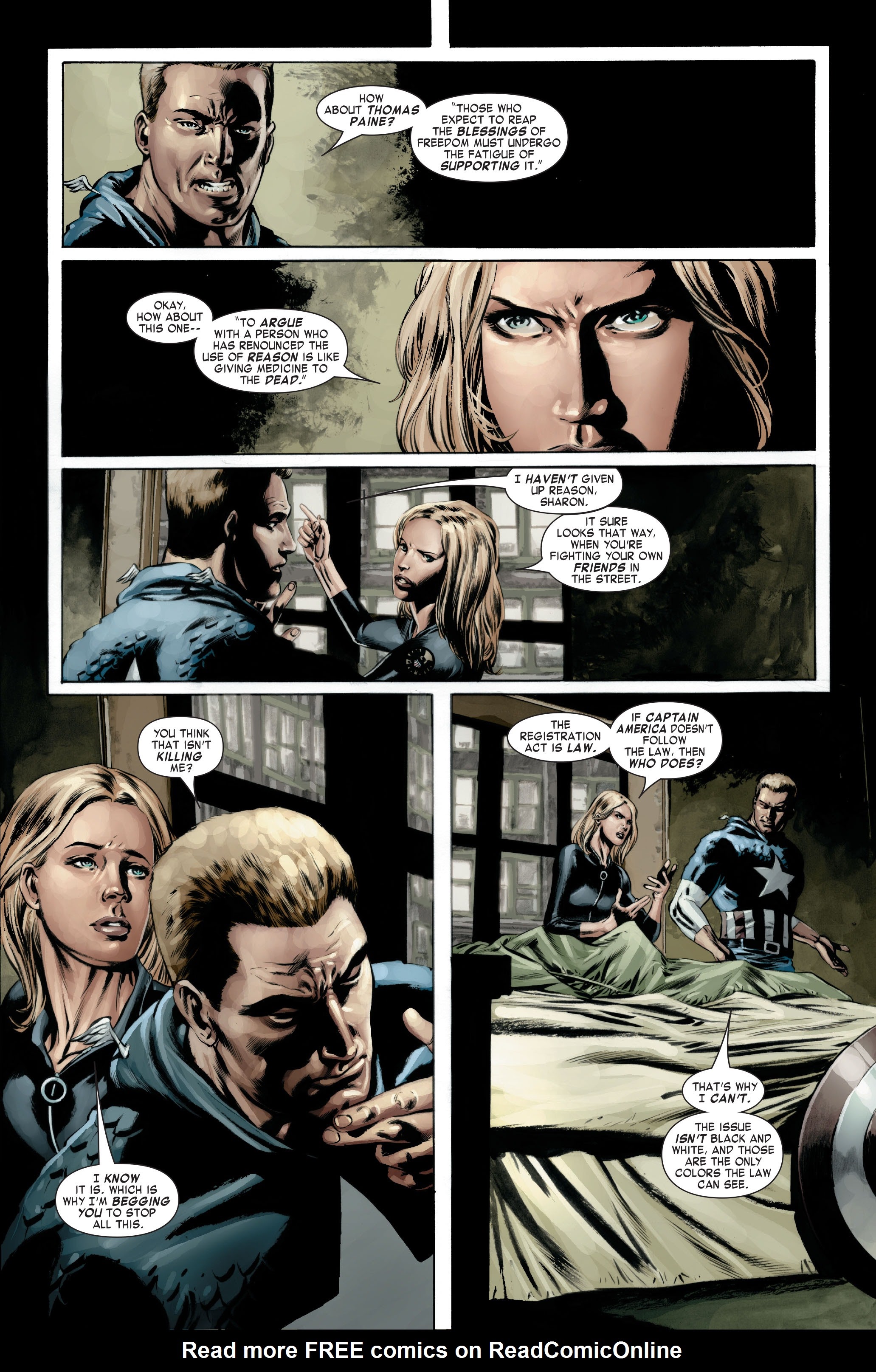 Read online Captain America: Civil War comic -  Issue # TPB - 18