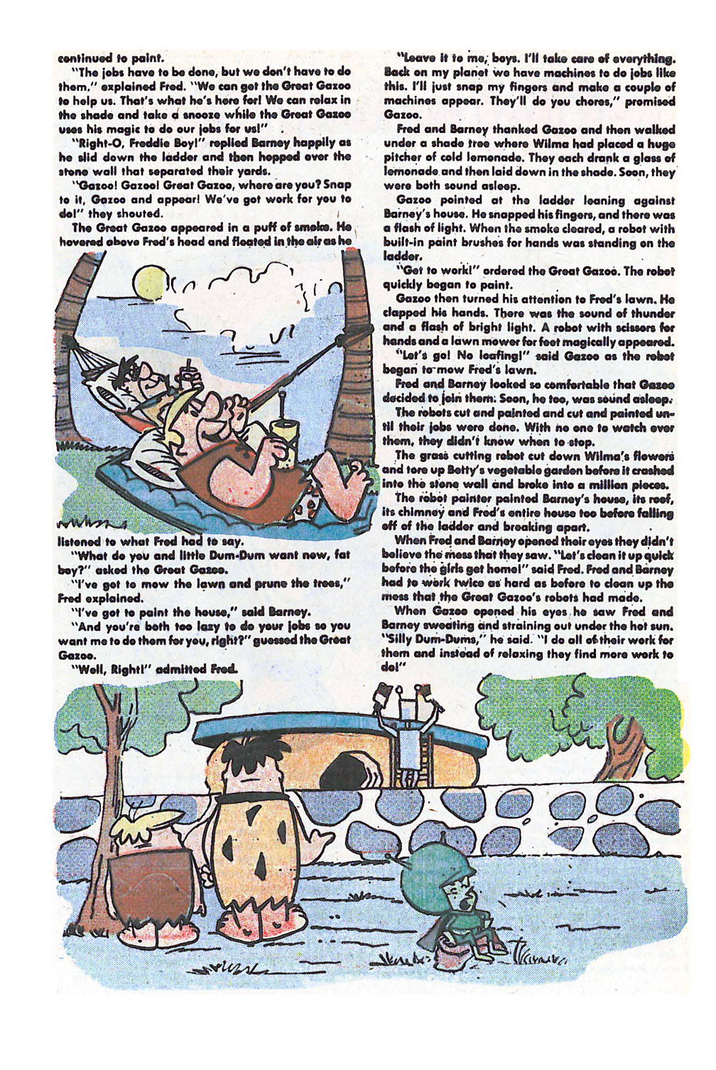 Read online Great Gazoo comic -  Issue #17 - 32