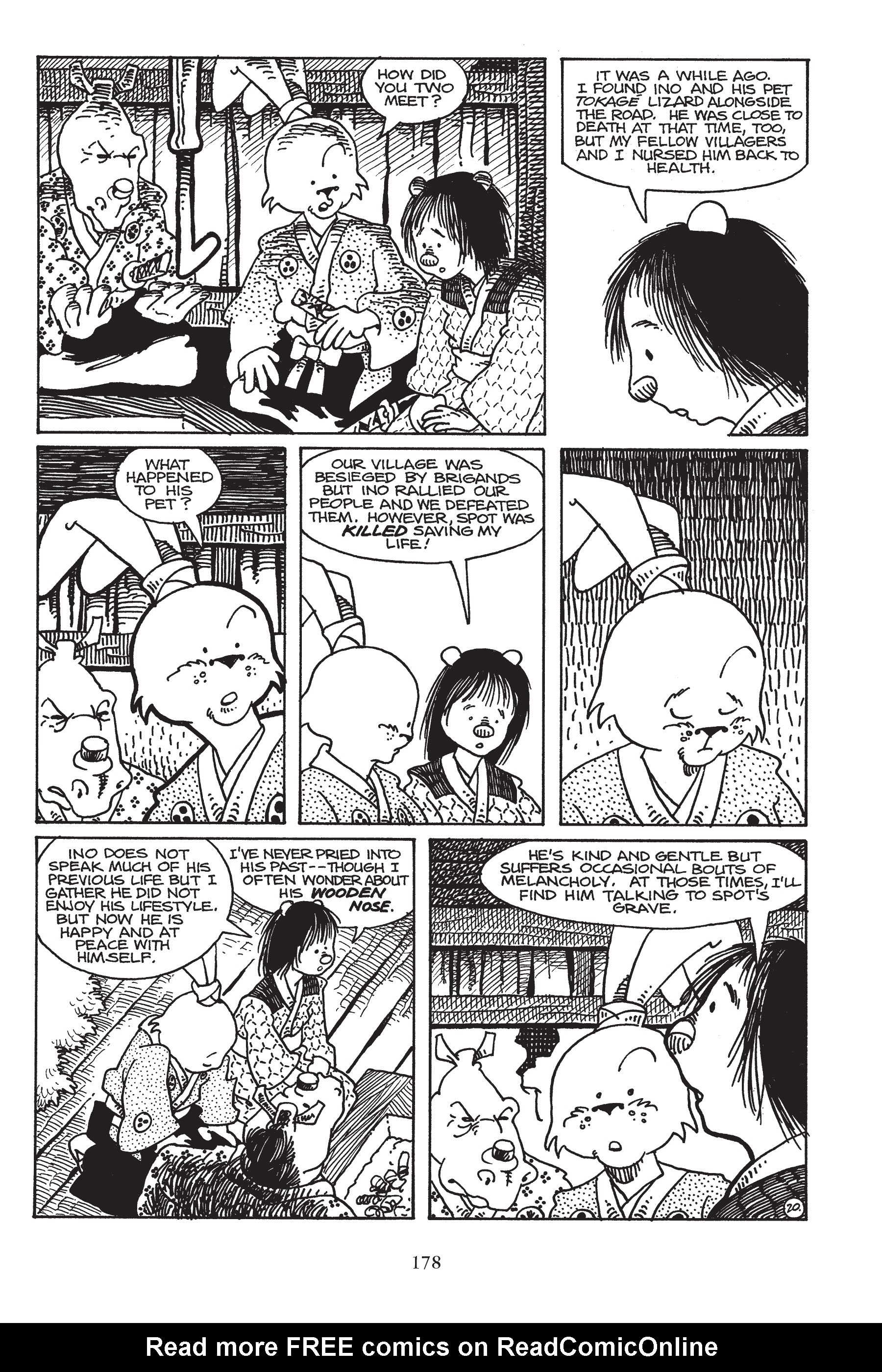 Read online Usagi Yojimbo (1987) comic -  Issue # _TPB 7 - 169