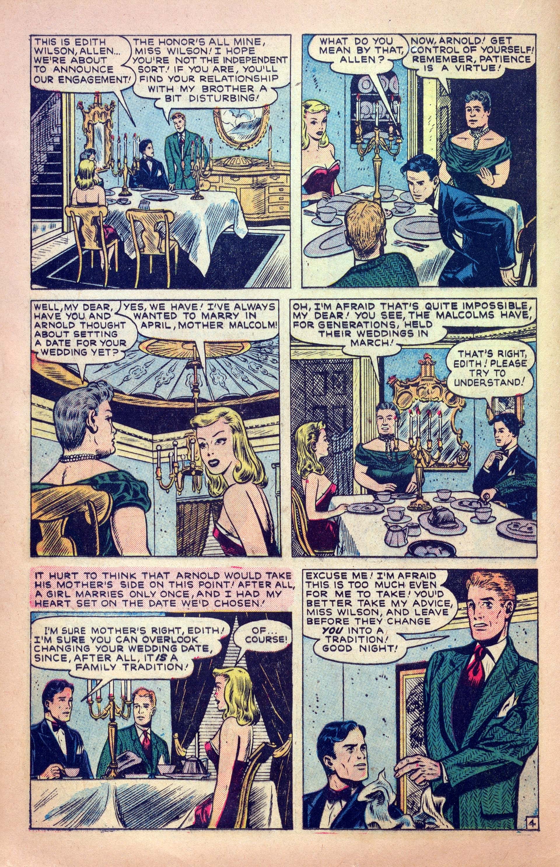 Read online My Love (1949) comic -  Issue #4 - 16