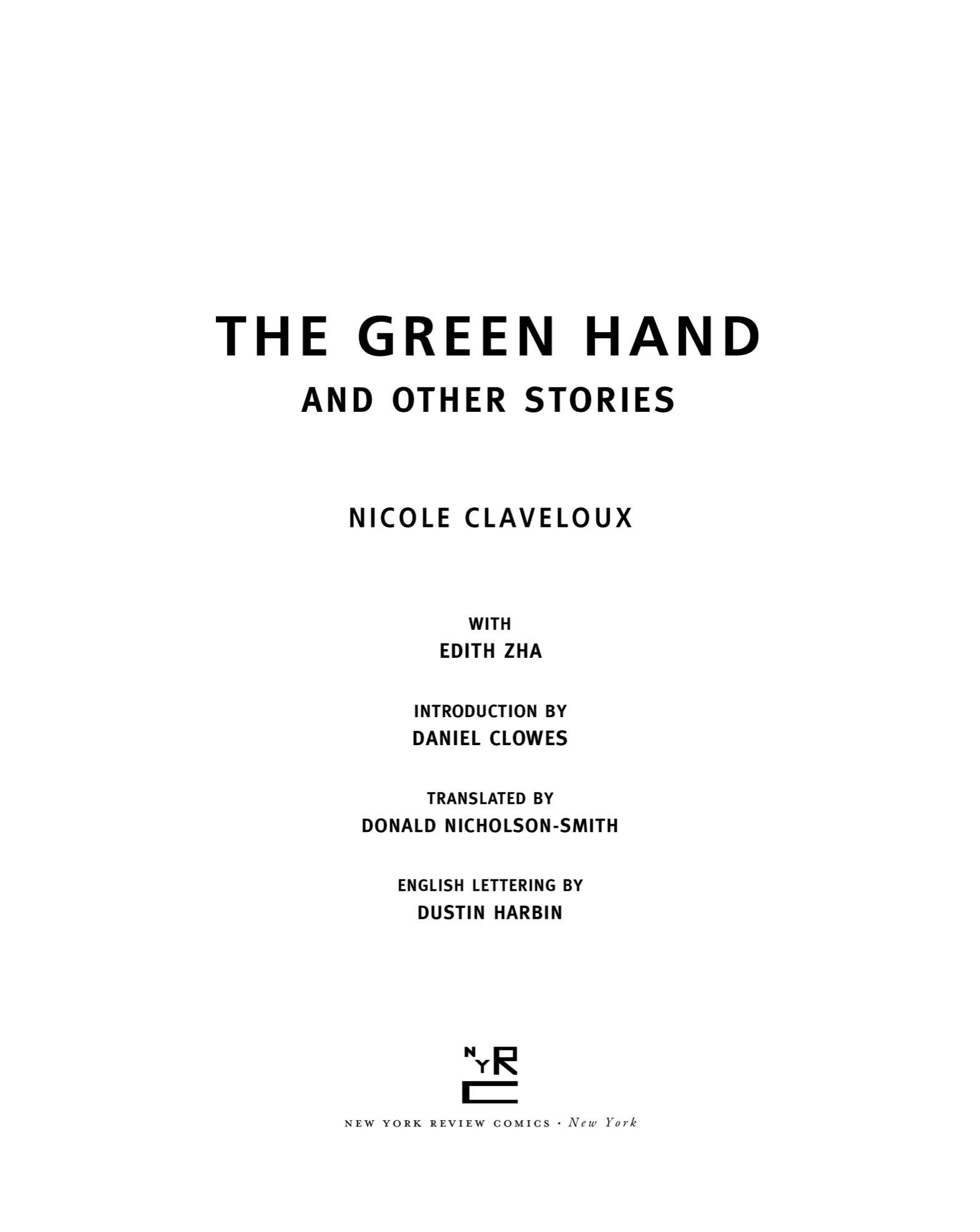 Read online The Green Hand and Other Stories comic -  Issue # TPB - 4