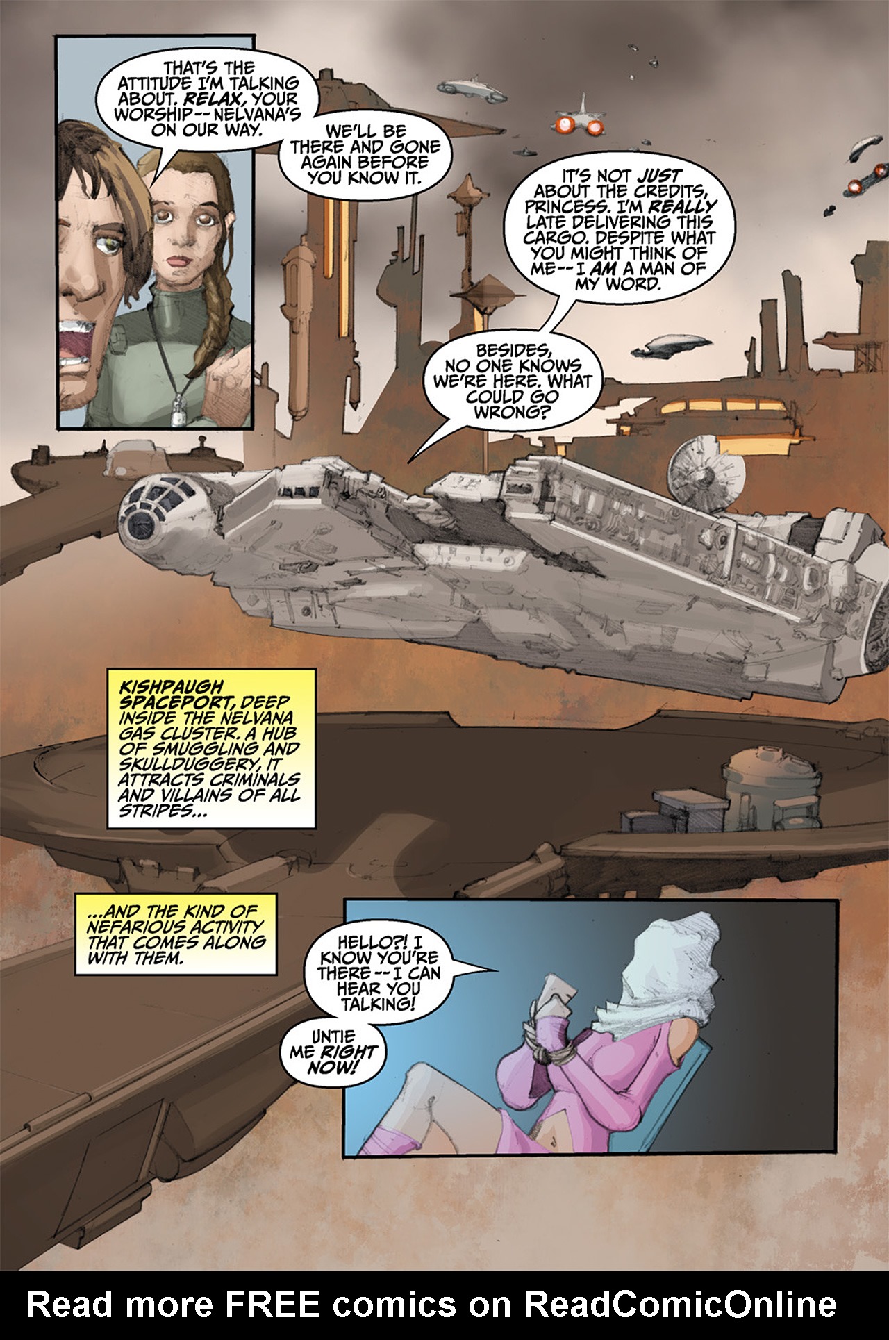 Read online Star Wars Adventures comic -  Issue # Issue Princess Leia and the Royal Ransom - 13