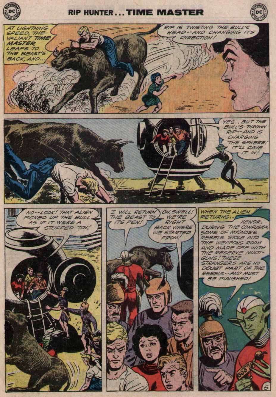 Read online Rip Hunter...Time Master comic -  Issue #9 - 7