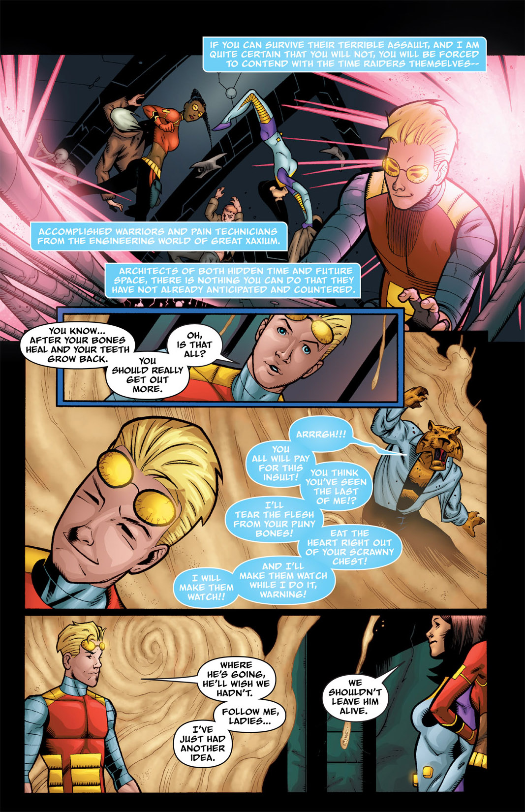 Read online The Many Adventures of Miranda Mercury: Time Runs Out comic -  Issue # TPB - 88