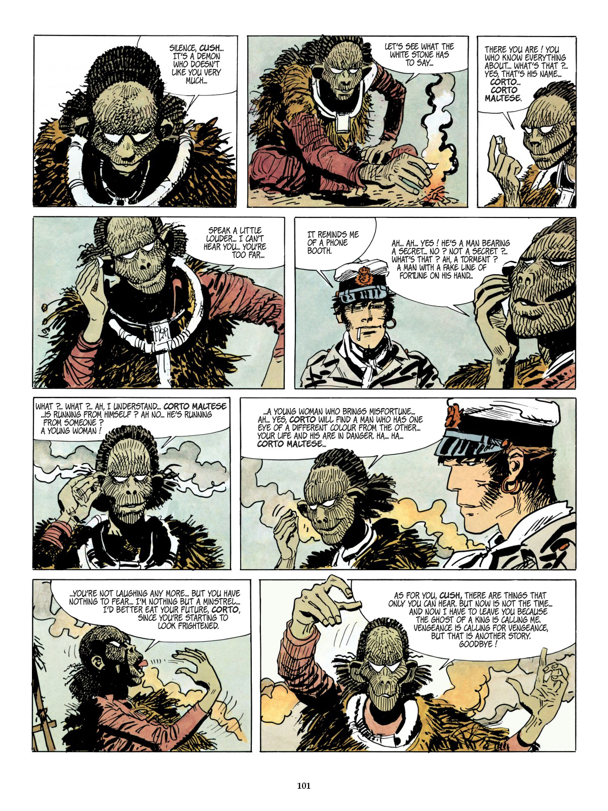 Read online Corto Maltese comic -  Issue # TPB 8 (Part 1) - 68