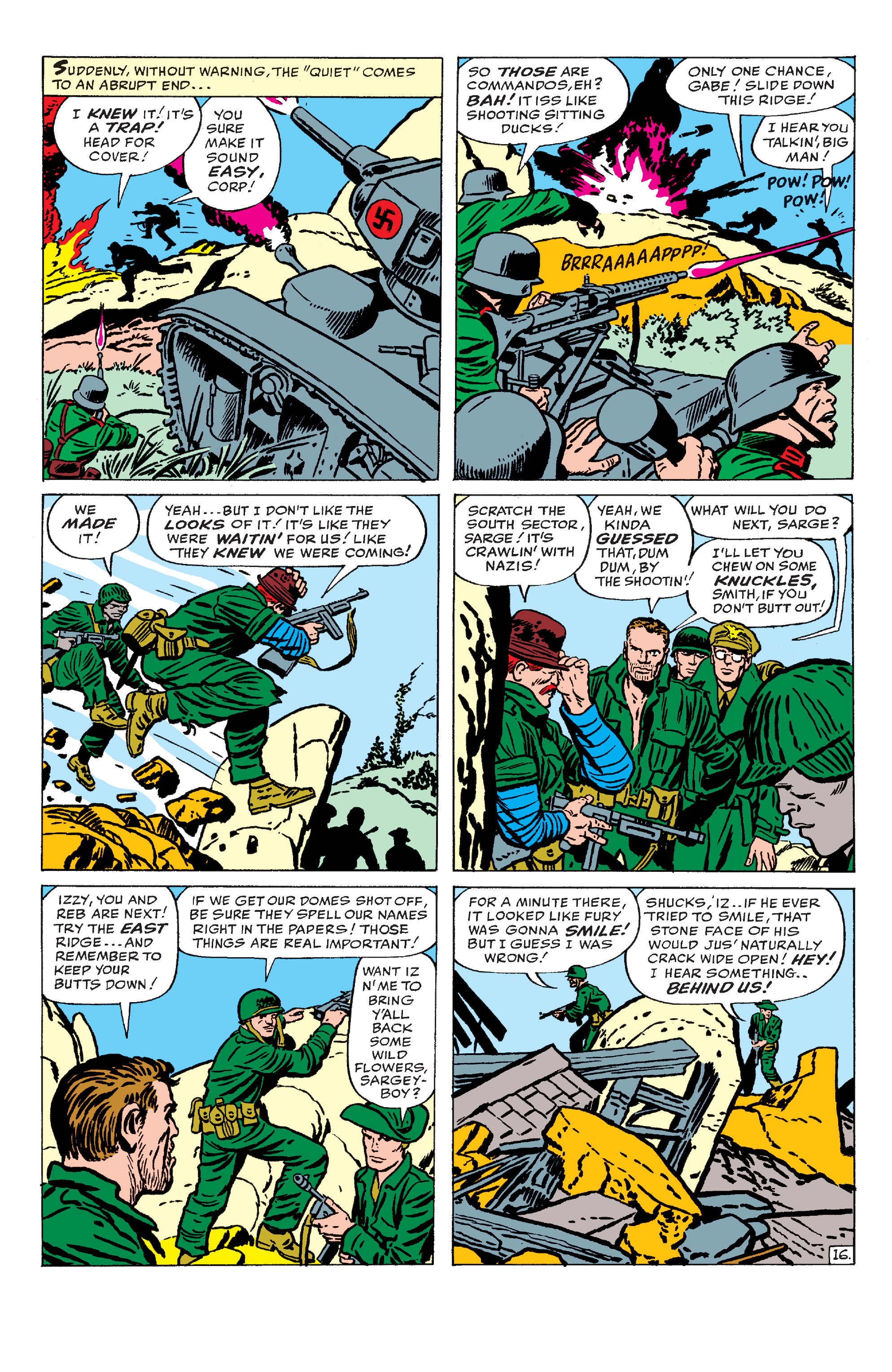 Read online Sgt. Fury Epic Collection: The Howling Commandos comic -  Issue # TPB 1 (Part 1) - 71