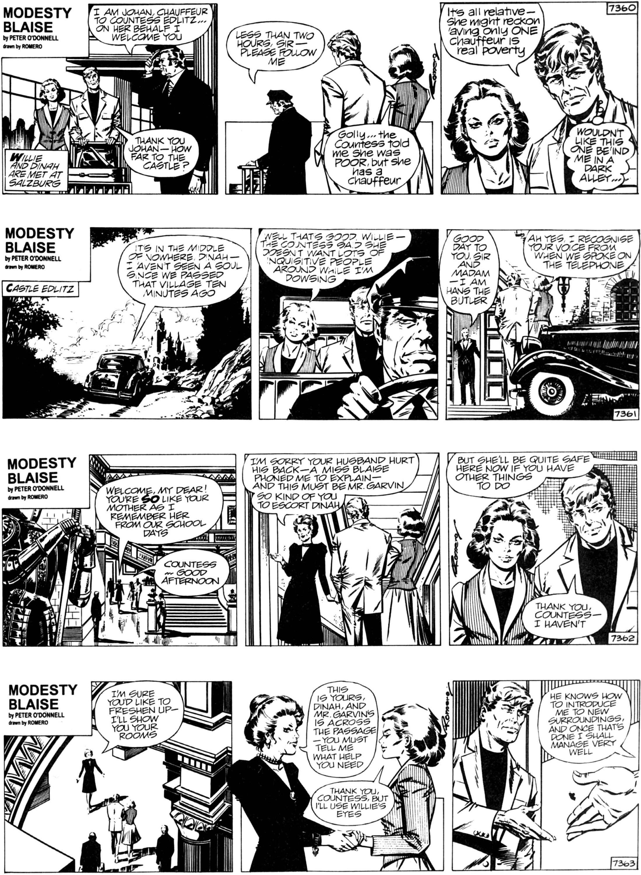 Read online Modesty Blaise: Lady in the Dark comic -  Issue # Full - 8