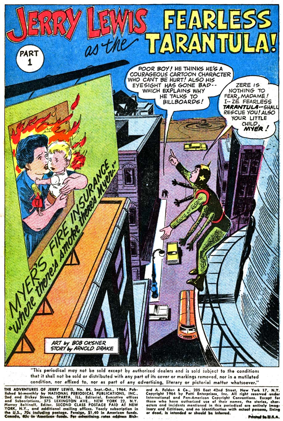 Read online The Adventures of Jerry Lewis comic -  Issue #84 - 3