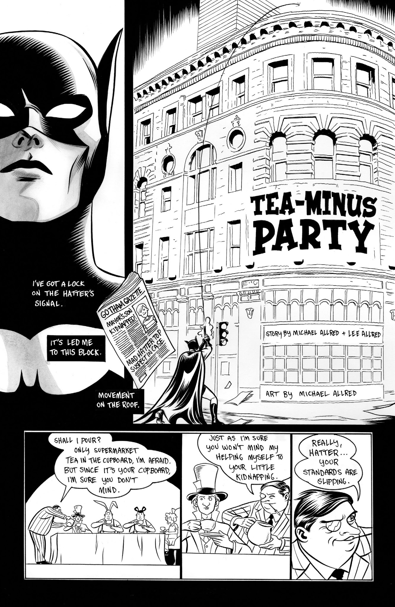 Read online Batman Black and White (2013) comic -  Issue #4 - 14