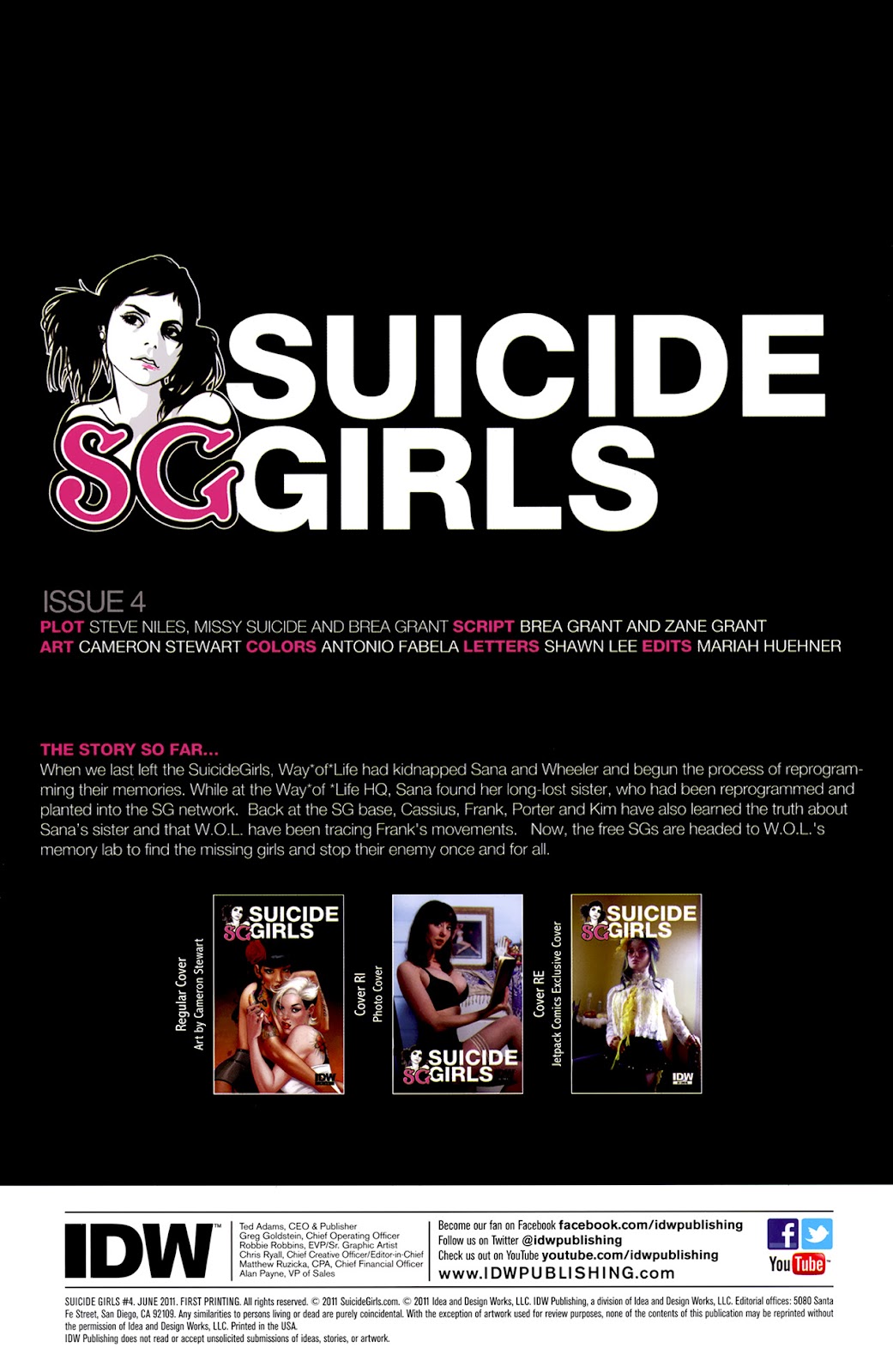 Suicide Girls issue 4 - Page 2