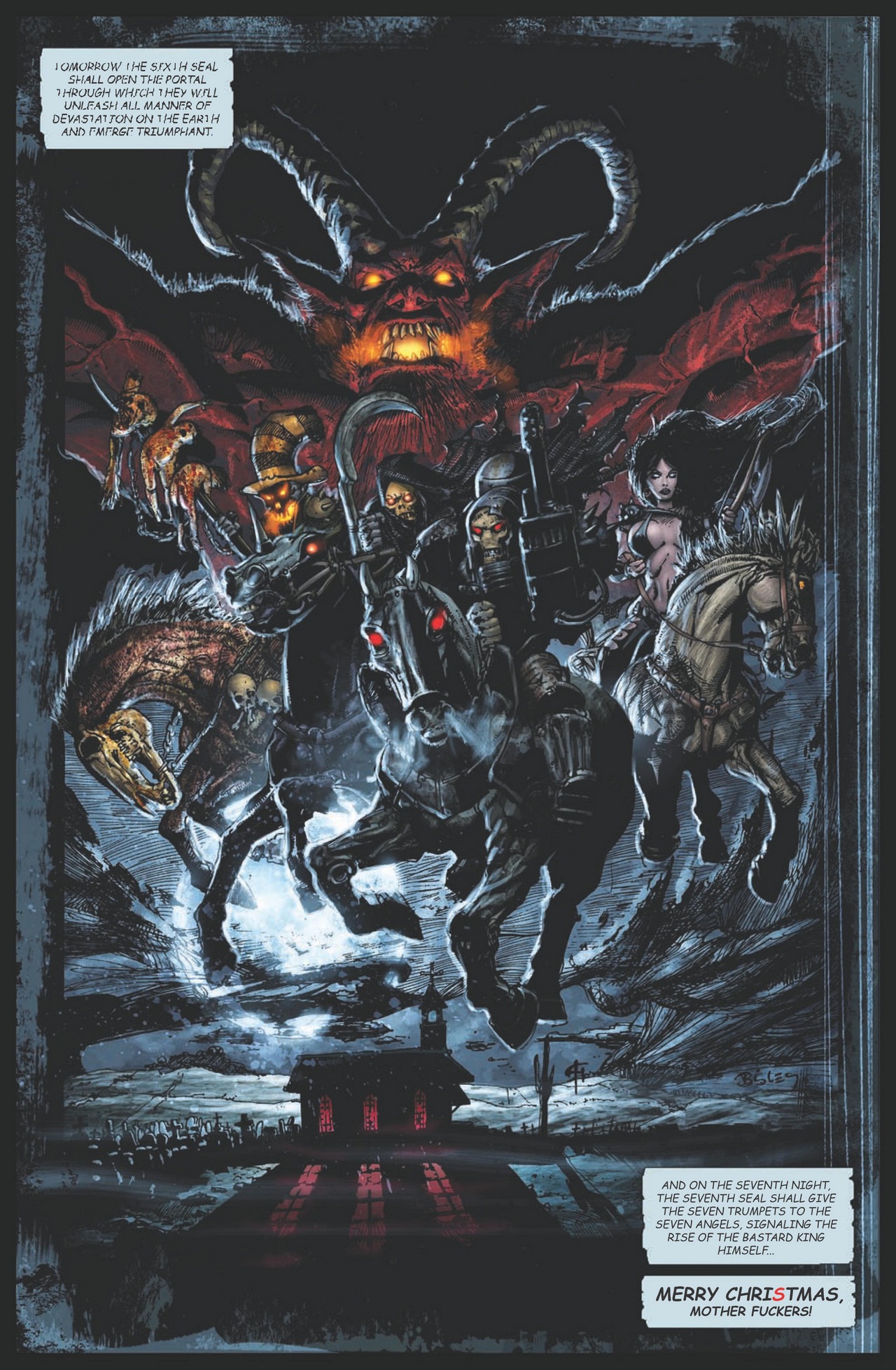 Read online The Four Horsemen of the Apocalypse comic -  Issue #2 - 60