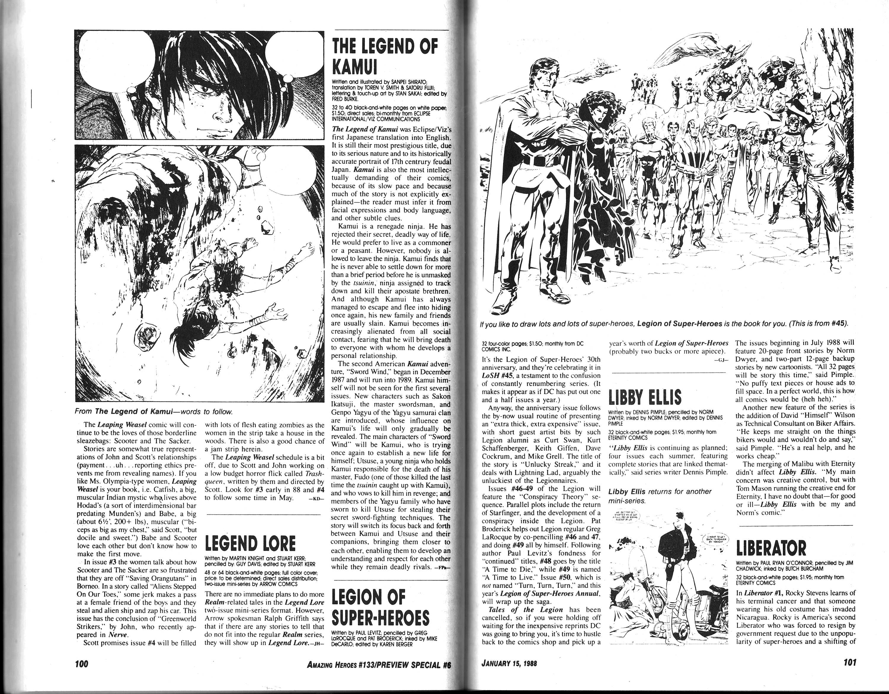 Read online Amazing Heroes comic -  Issue #133 - 52