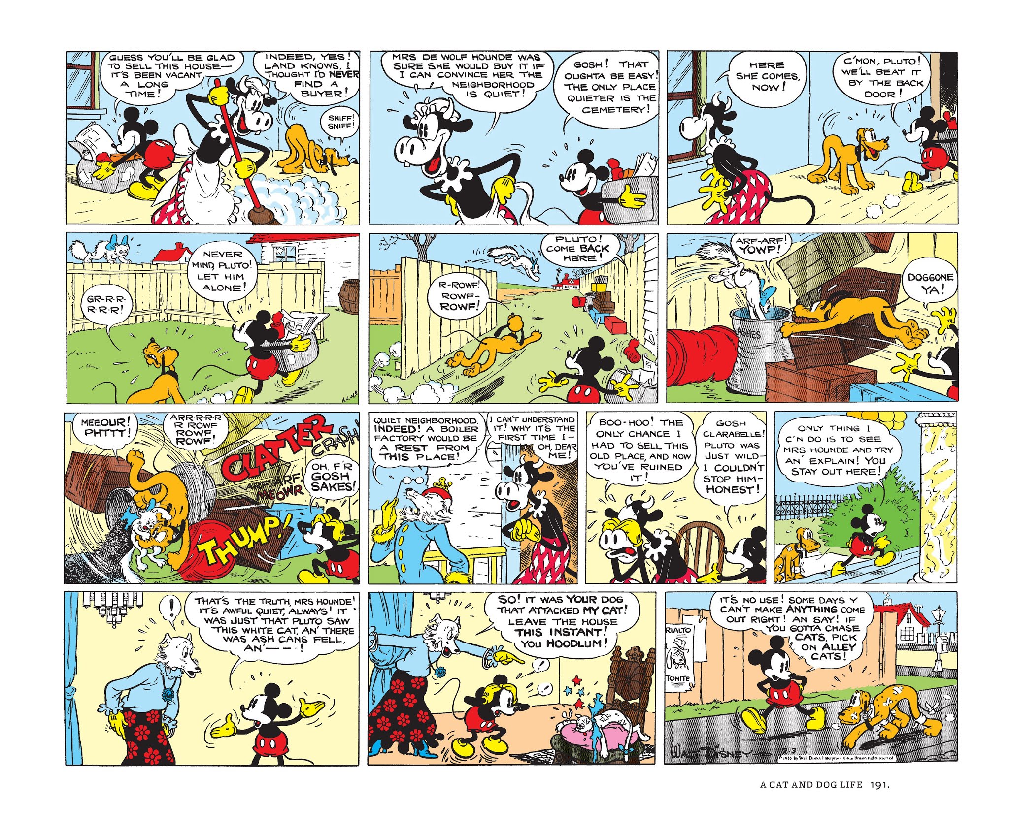 Read online Walt Disney's Mickey Mouse Color Sundays comic -  Issue # TPB 1 (Part 2) - 91