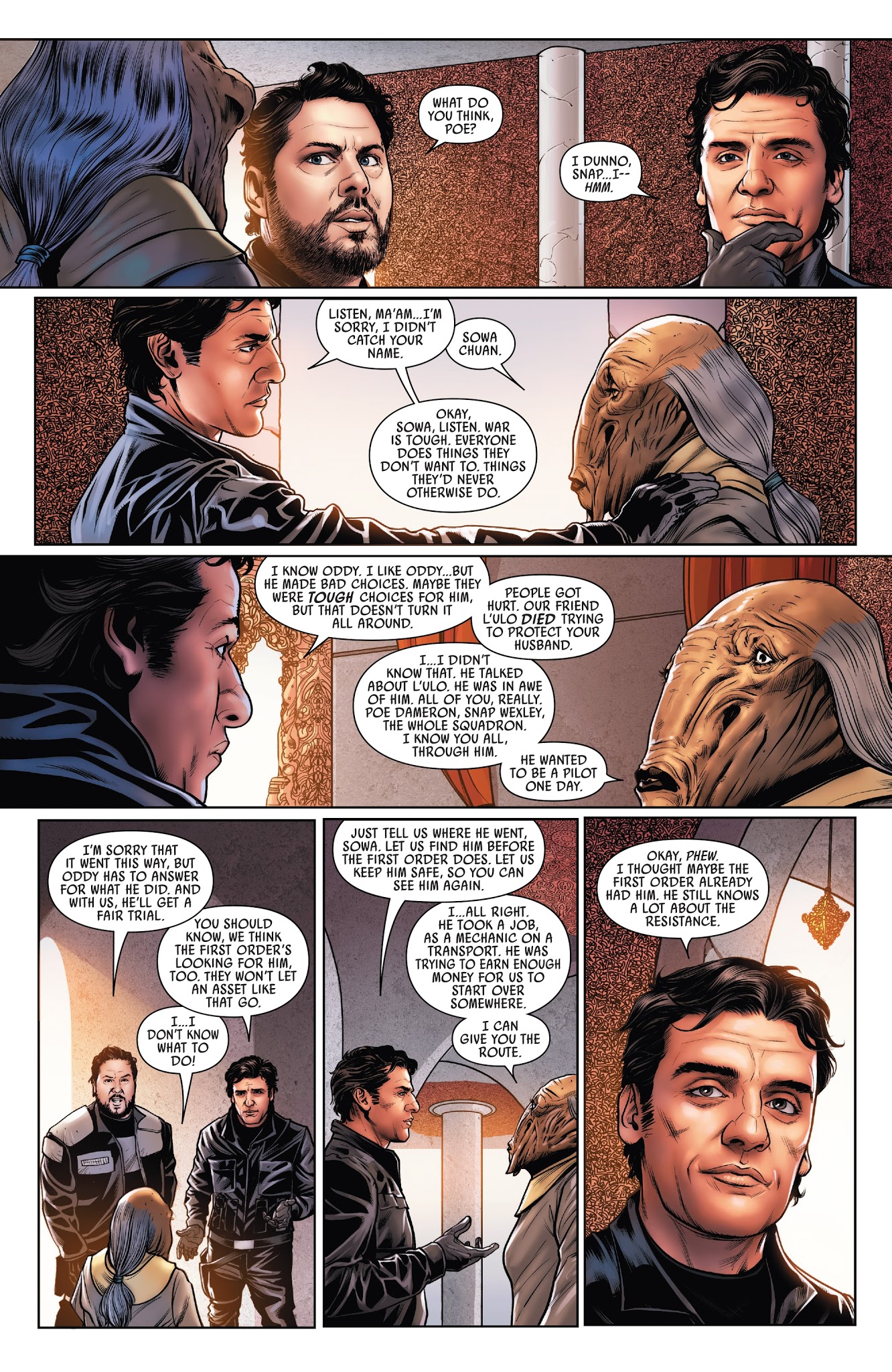 Read online Star Wars: Poe Dameron comic -  Issue #18 - 8