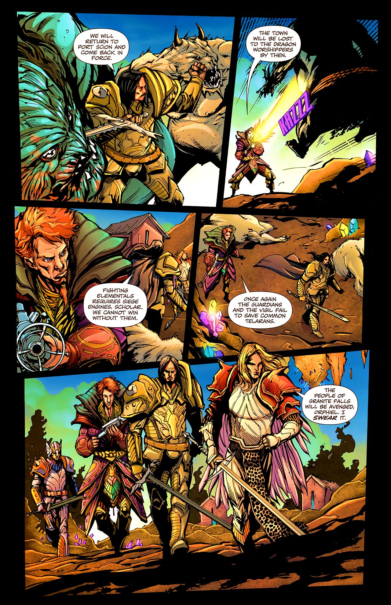 Read online Telara Chronicles comic -  Issue #3 - 3