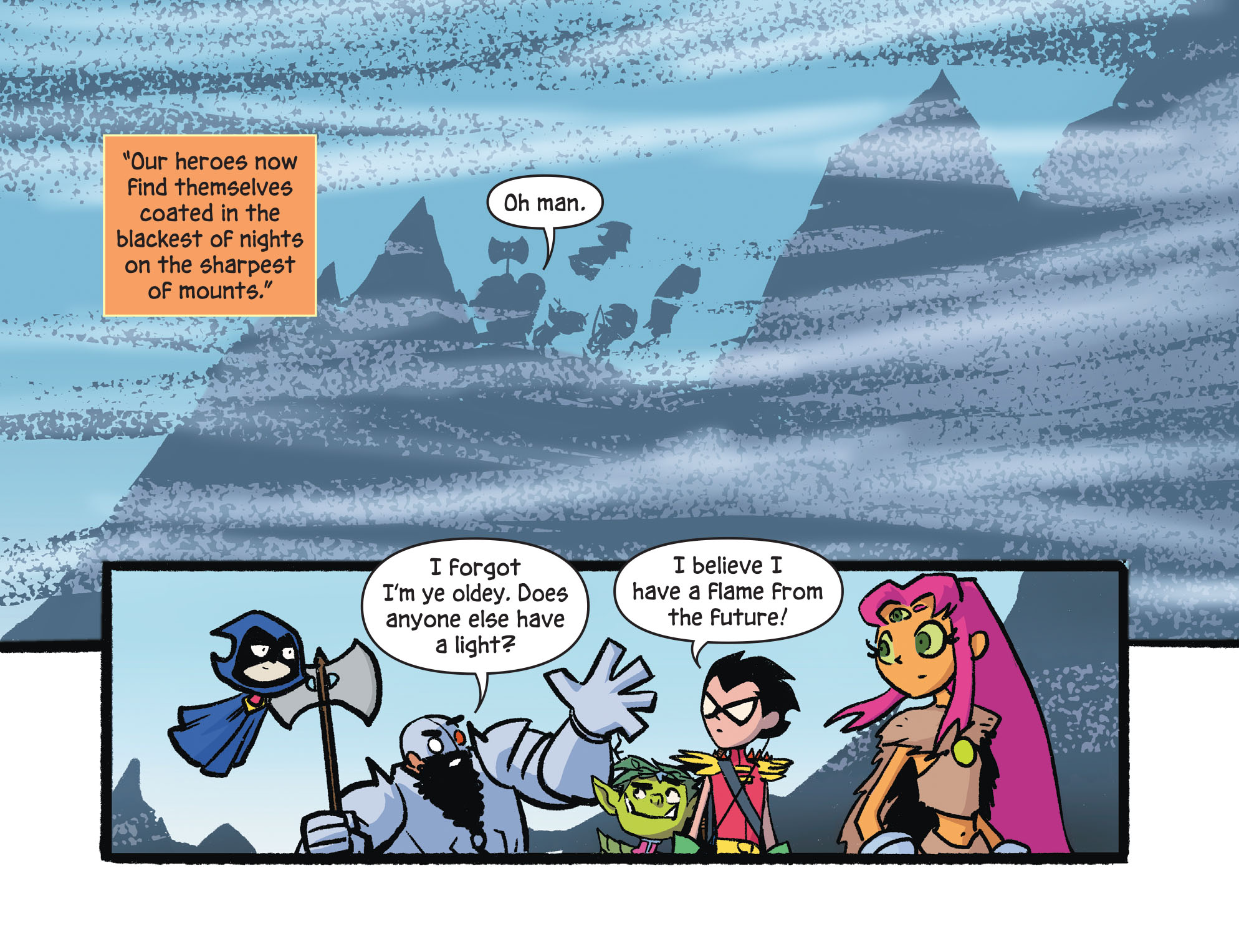 Read online Teen Titans Go! Roll With It! comic -  Issue #6 - 6