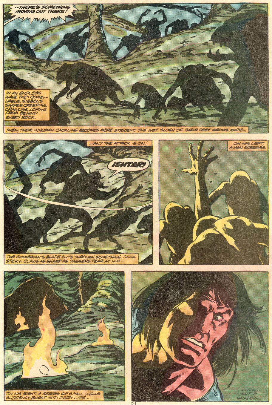 Read online Conan the Barbarian (1970) comic -  Issue #123 - 17