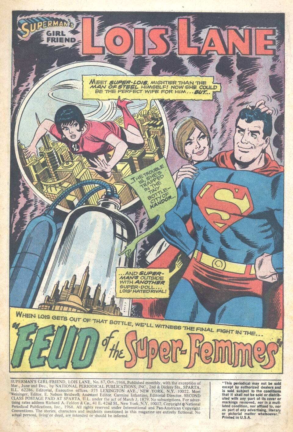Read online Superman's Girl Friend, Lois Lane comic -  Issue #87 - 3