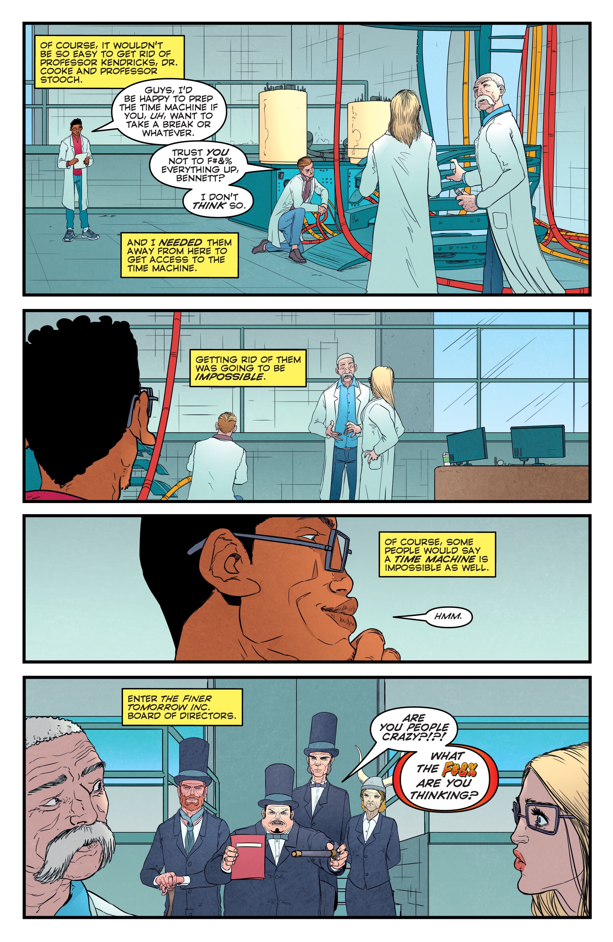 Read online The Man Who Effed Up Time comic -  Issue #2 - 10