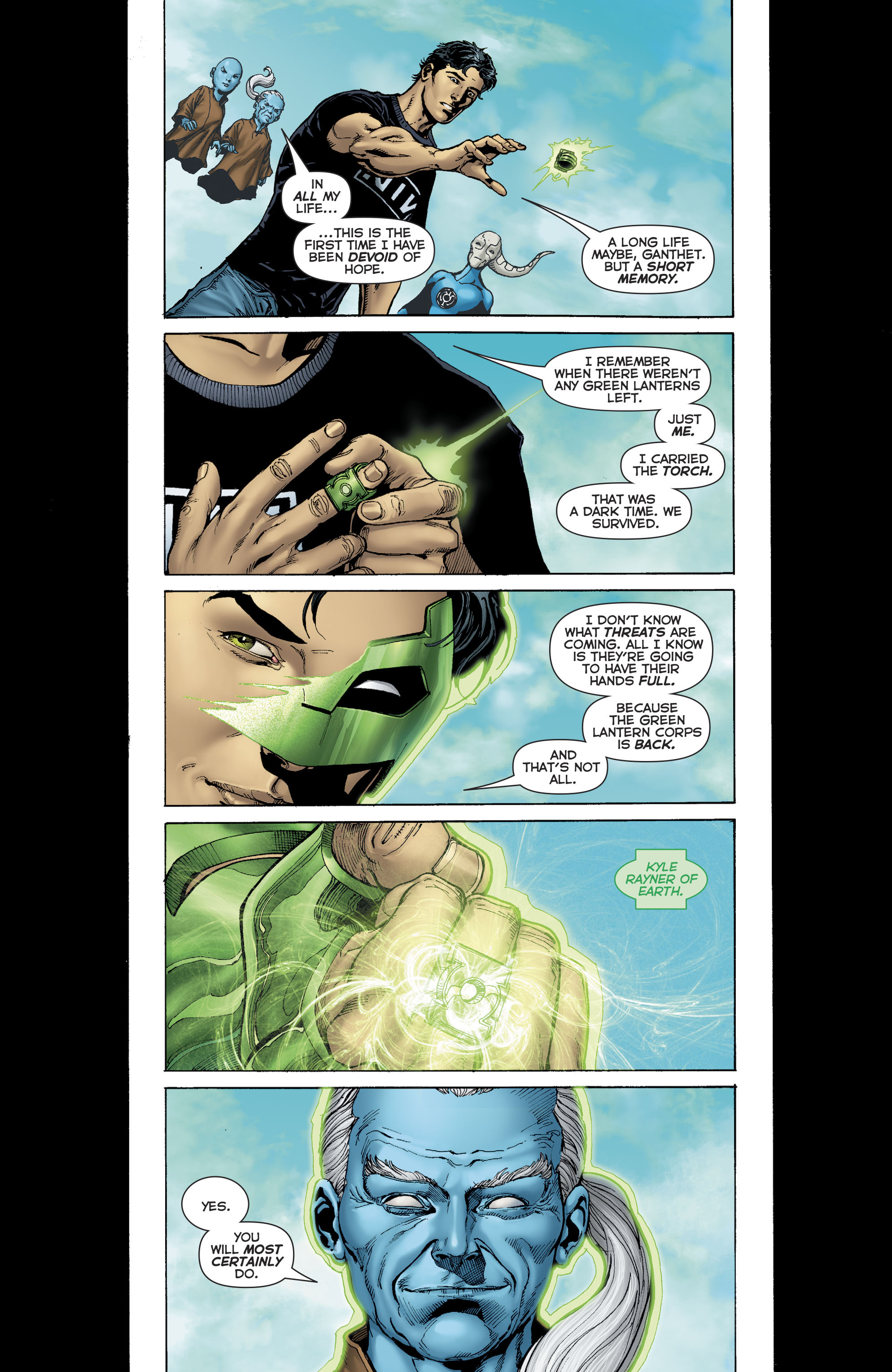 Read online Hal Jordan And The Green Lantern Corps comic -  Issue #17 - 22