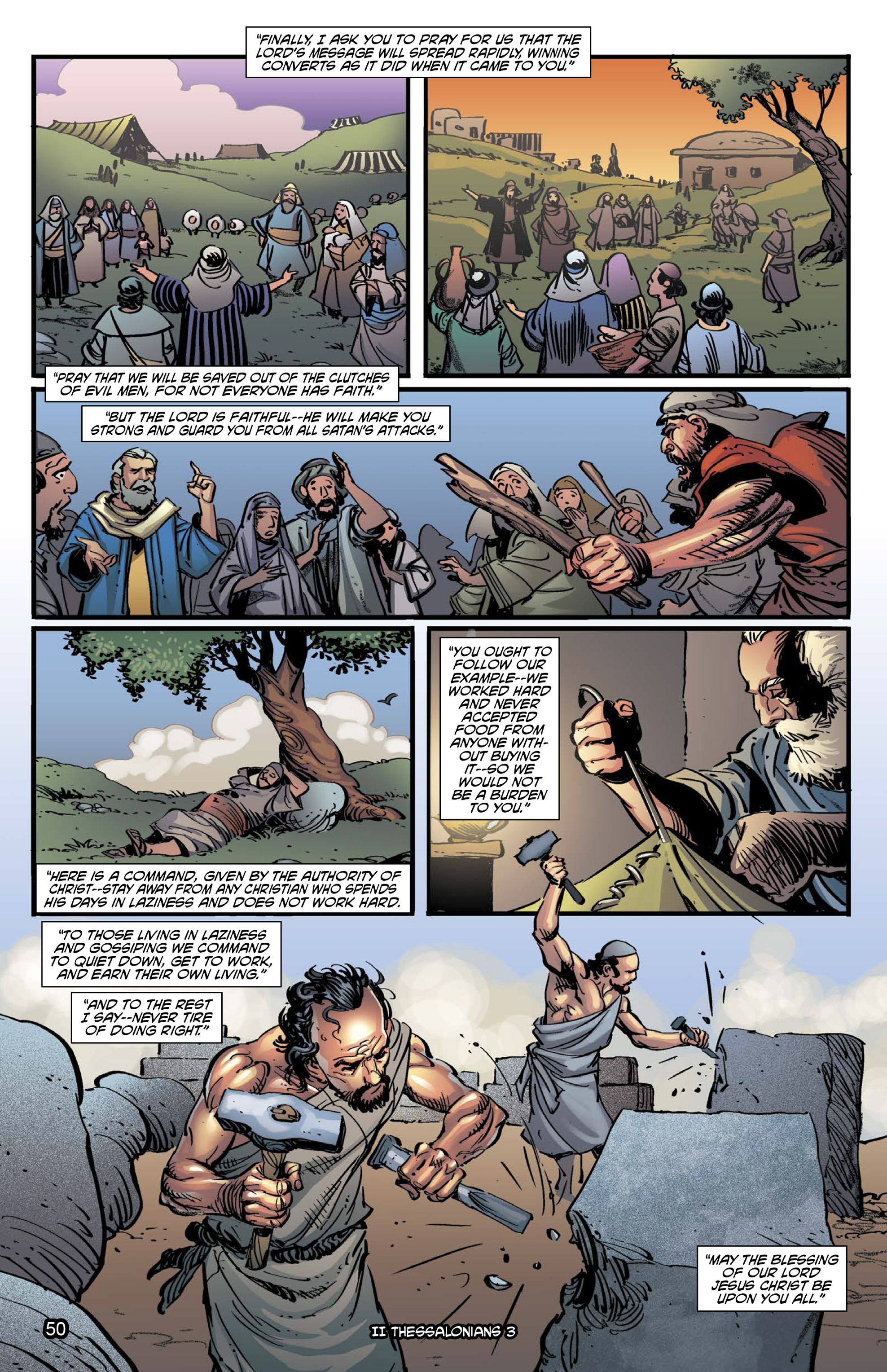 Read online The Kingstone Bible comic -  Issue #11 - 53