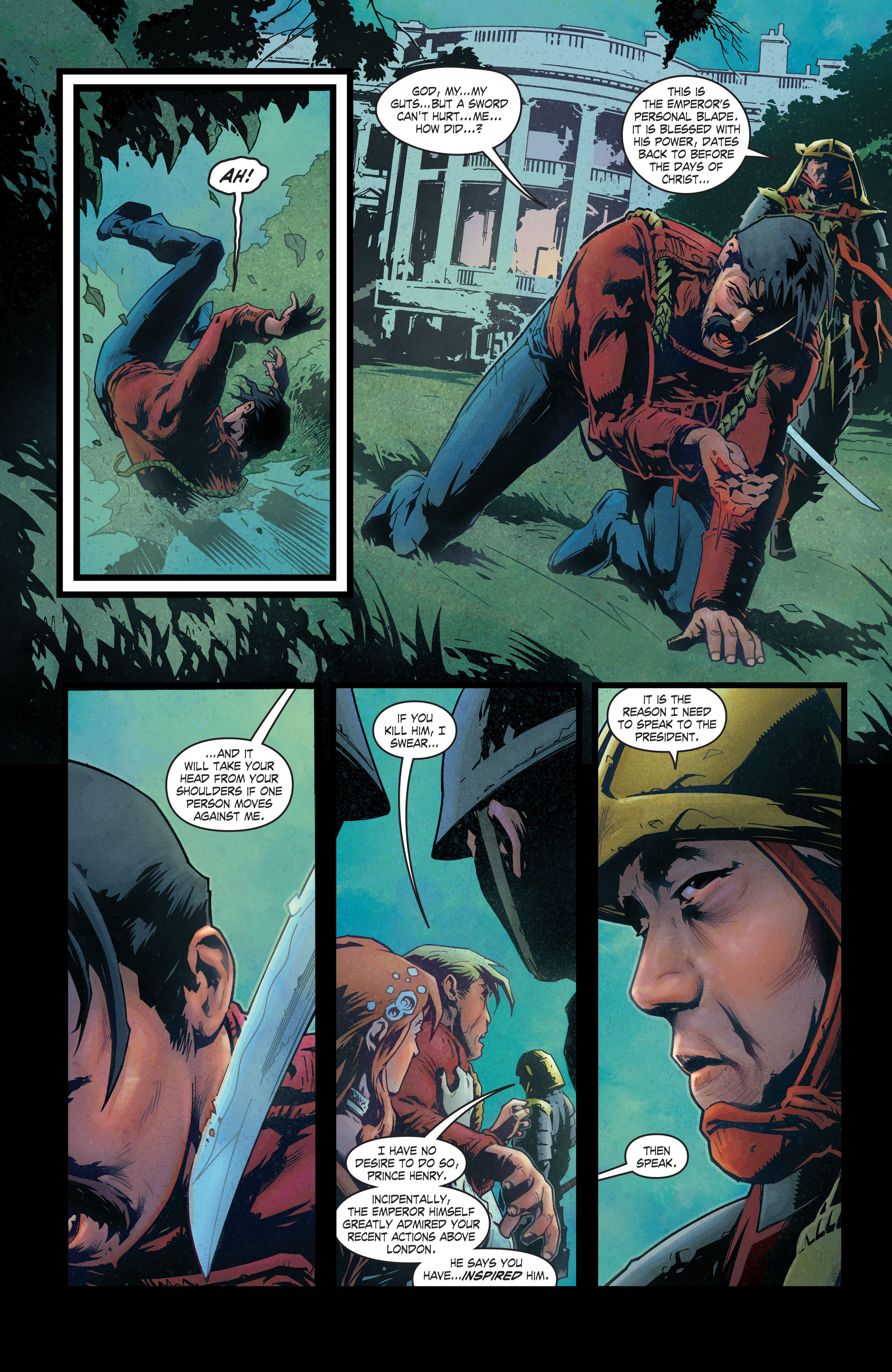 Read online The Royals: Masters of War comic -  Issue #2 - 17