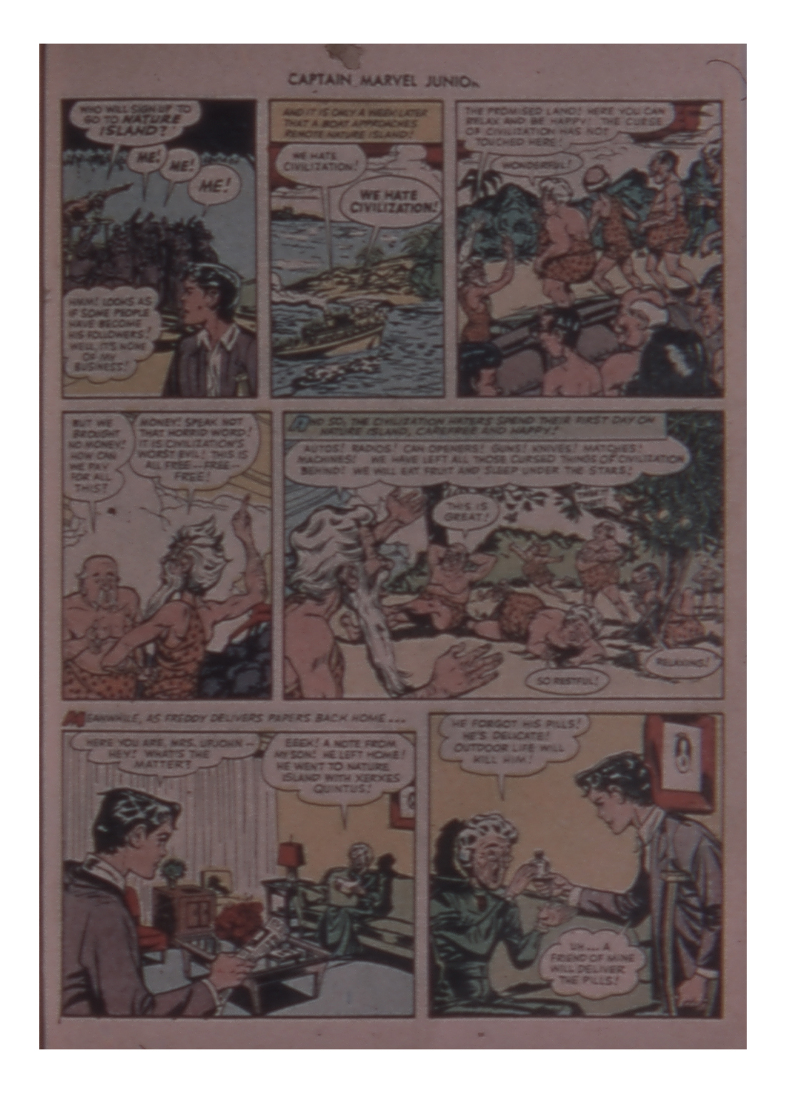 Read online Captain Marvel, Jr. comic -  Issue #74 - 27