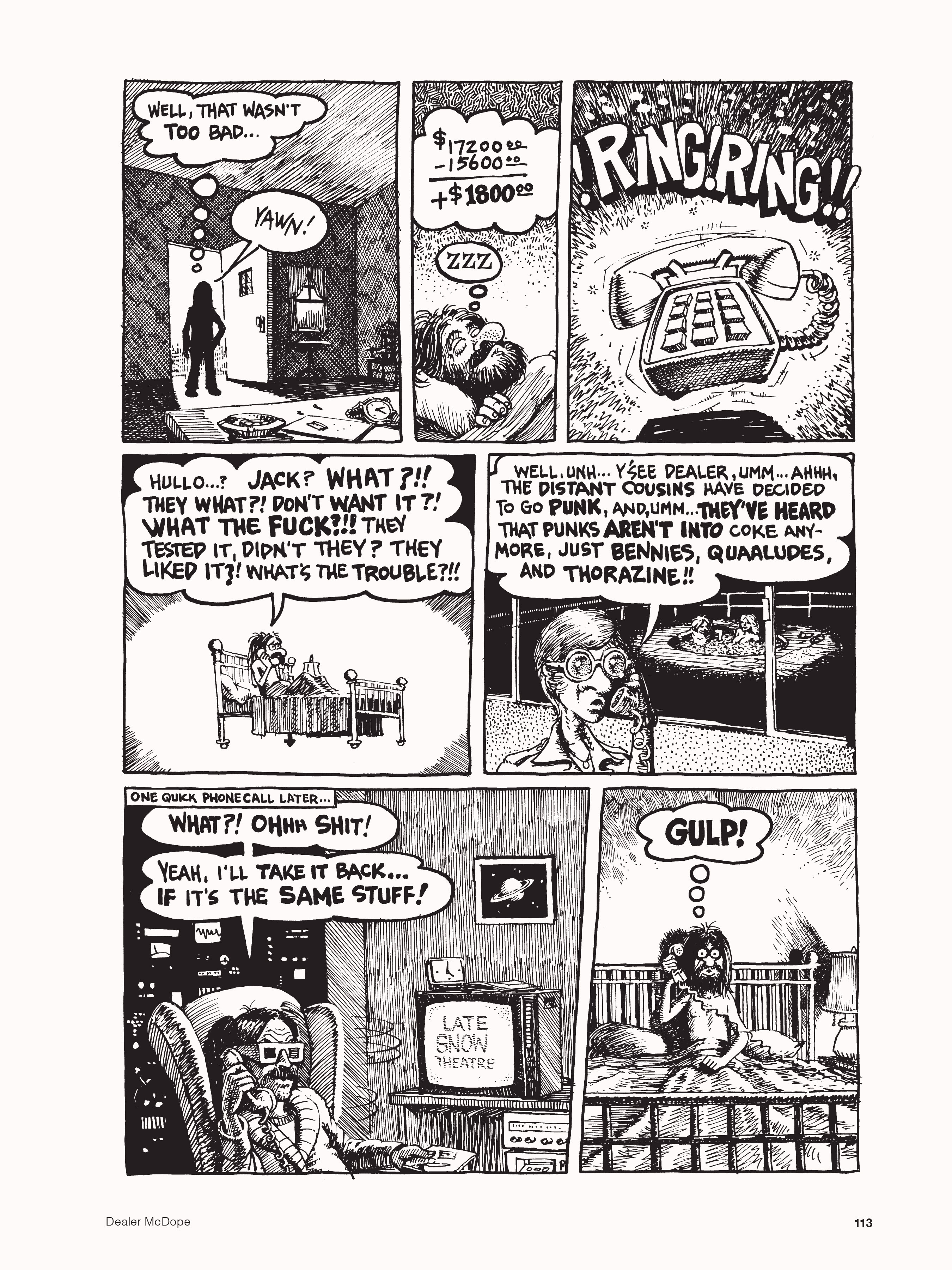 Read online Dave Sheridan: Life with Dealer McDope, the Leather Nun, and the Fabulous Furry Freak Brothers comic -  Issue # TPB (Part 2) - 25