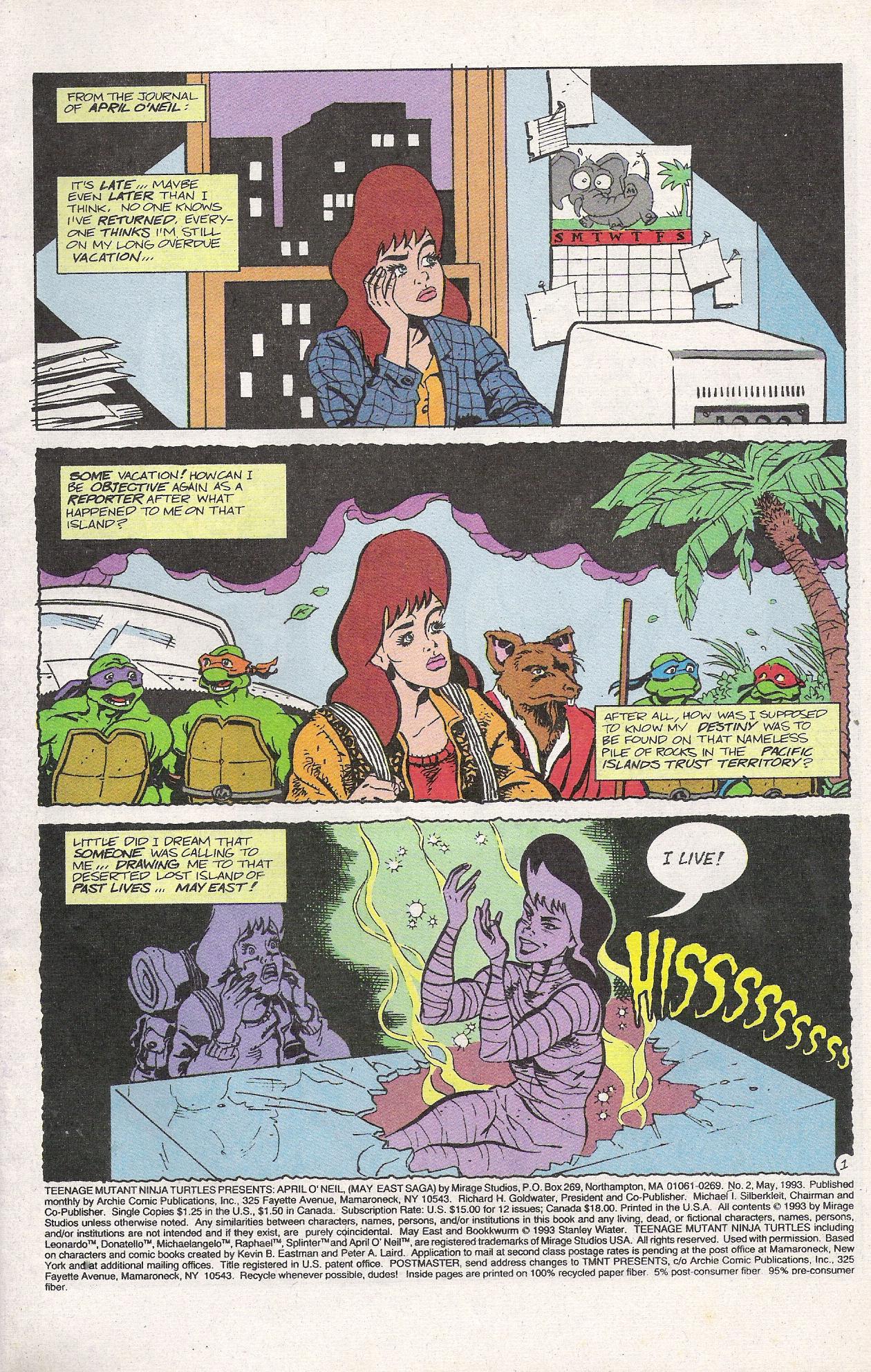 Read online Teenage Mutant Ninja Turtles Presents: April O'Neil (May East Saga) comic -  Issue #2 - 3