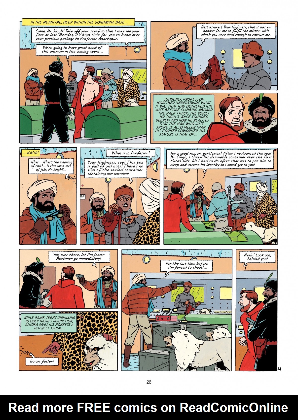 Read online Blake & Mortimer comic -  Issue #10 - 28