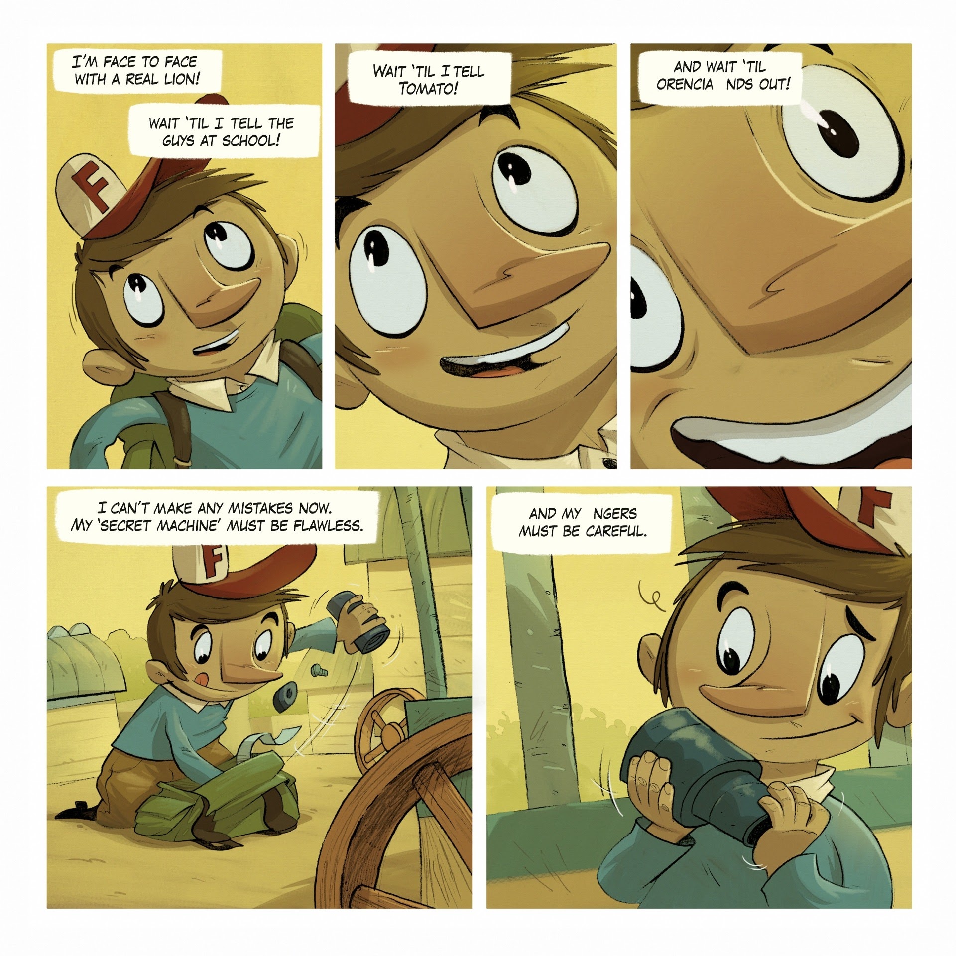 Read online The Adventures of Fede and Tomato comic -  Issue #1 - 12