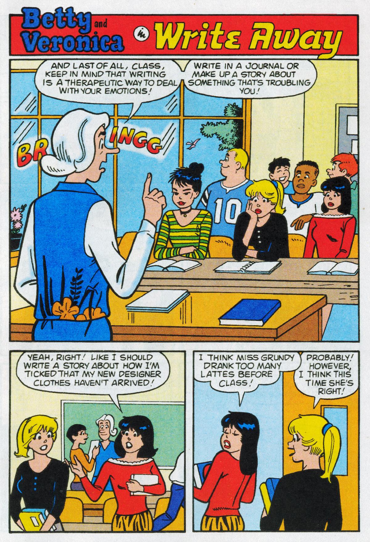Read online Betty and Veronica Digest Magazine comic -  Issue #157 - 54