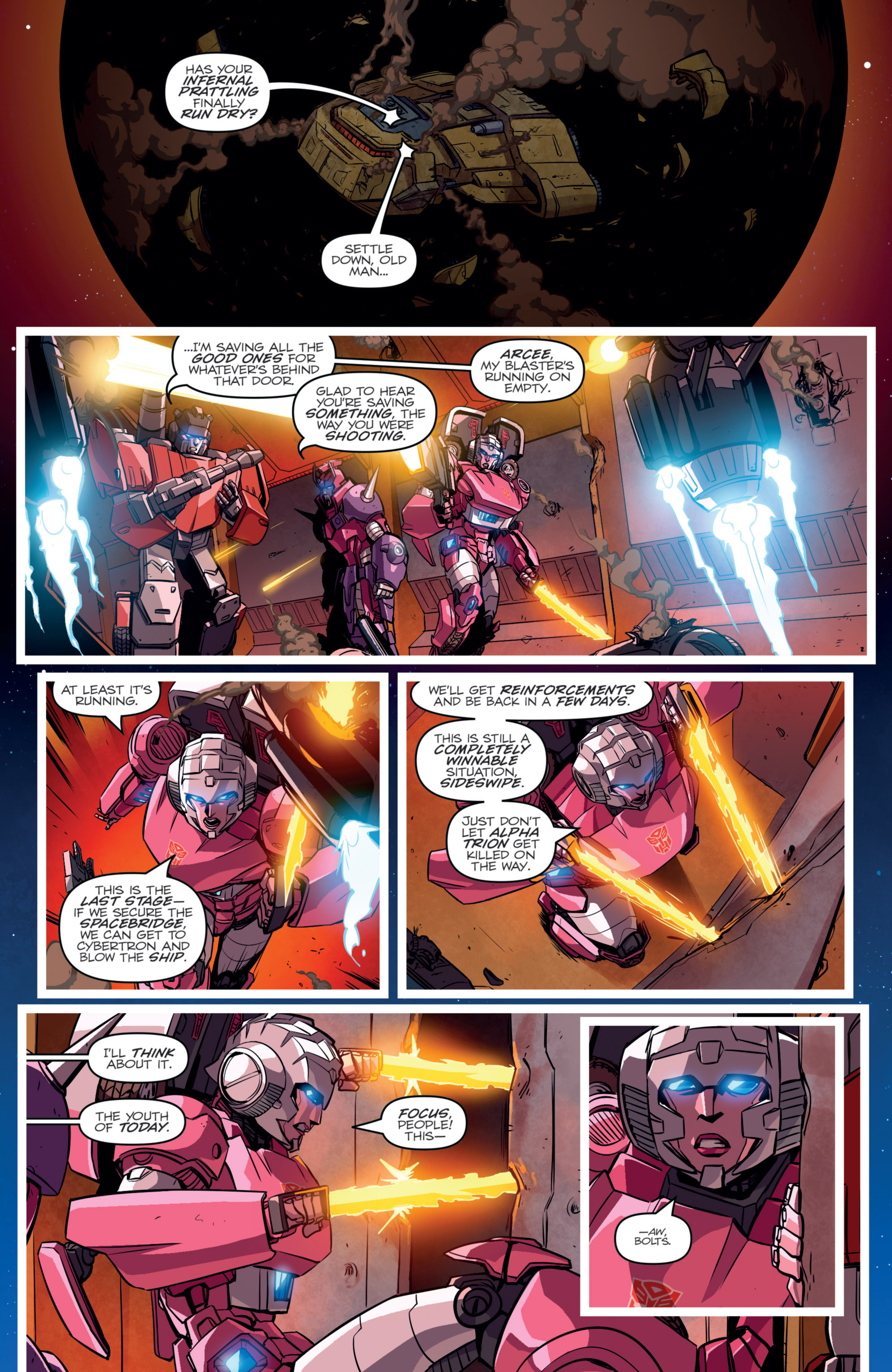 Read online The Transformers (2014) comic -  Issue #47 - 23