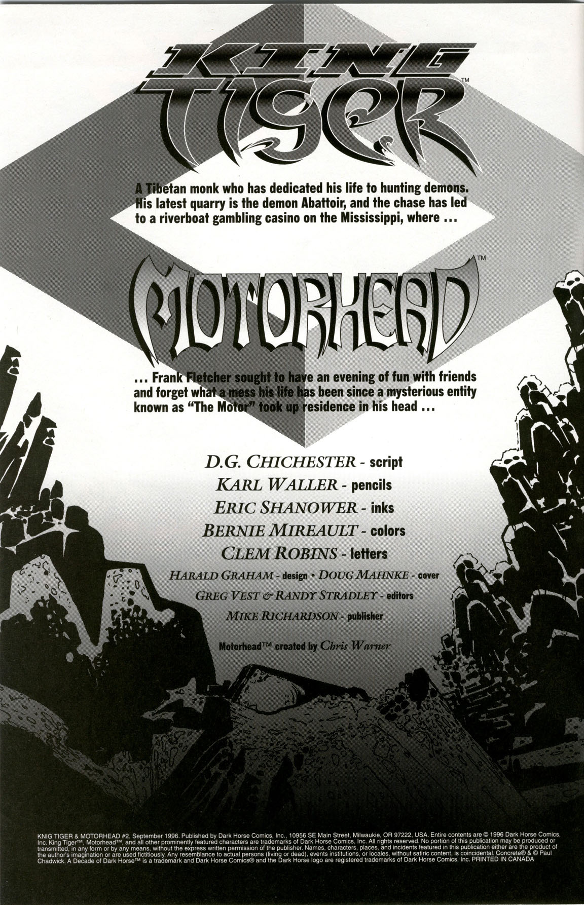 Read online King Tiger & Motorhead comic -  Issue #2 - 2