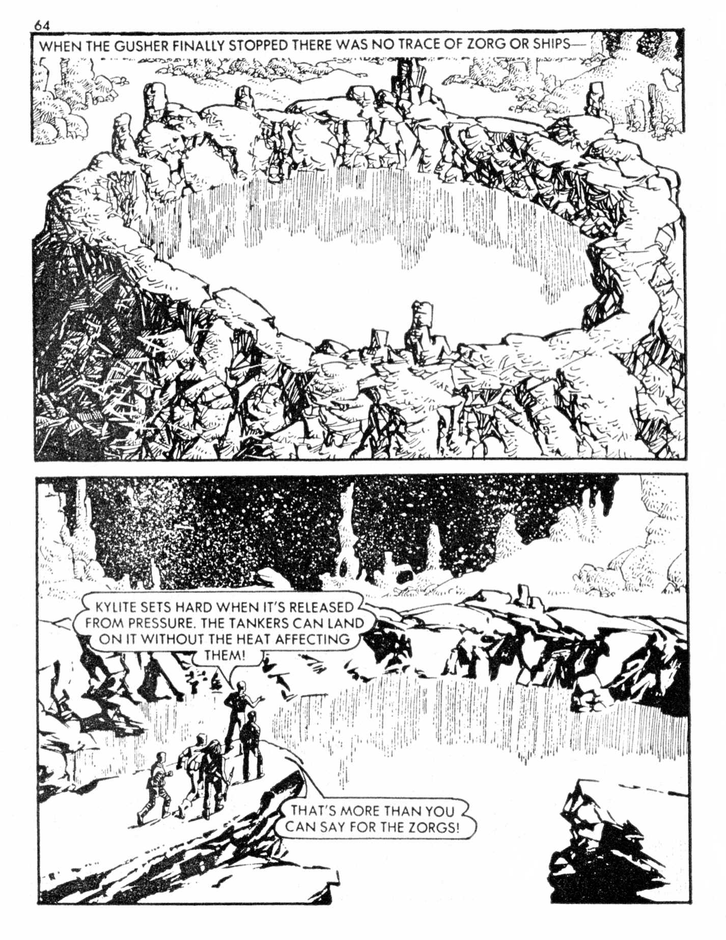 Read online Starblazer comic -  Issue #147 - 64
