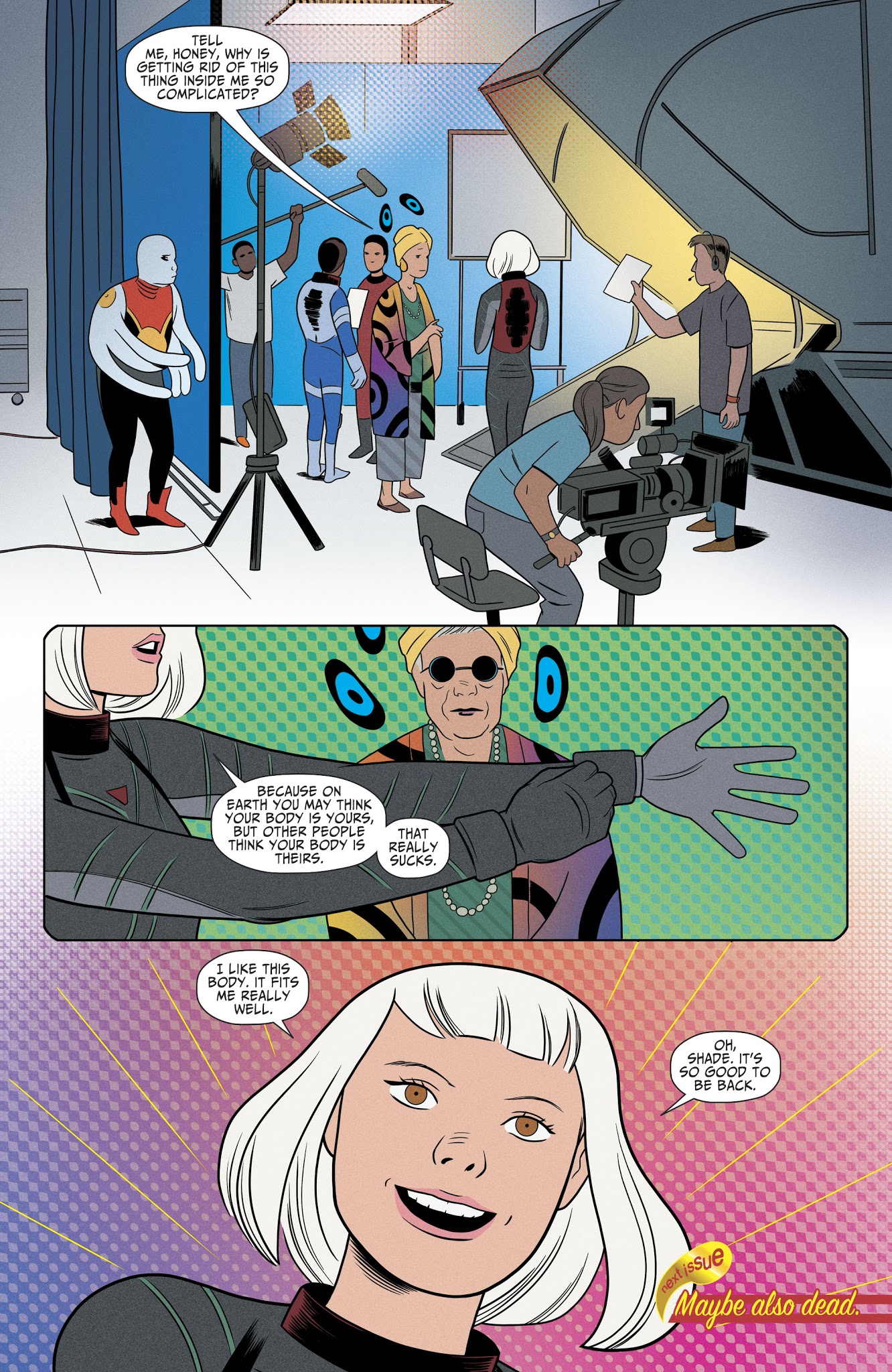 Read online Shade, the Changing Girl comic -  Issue #11 - 23