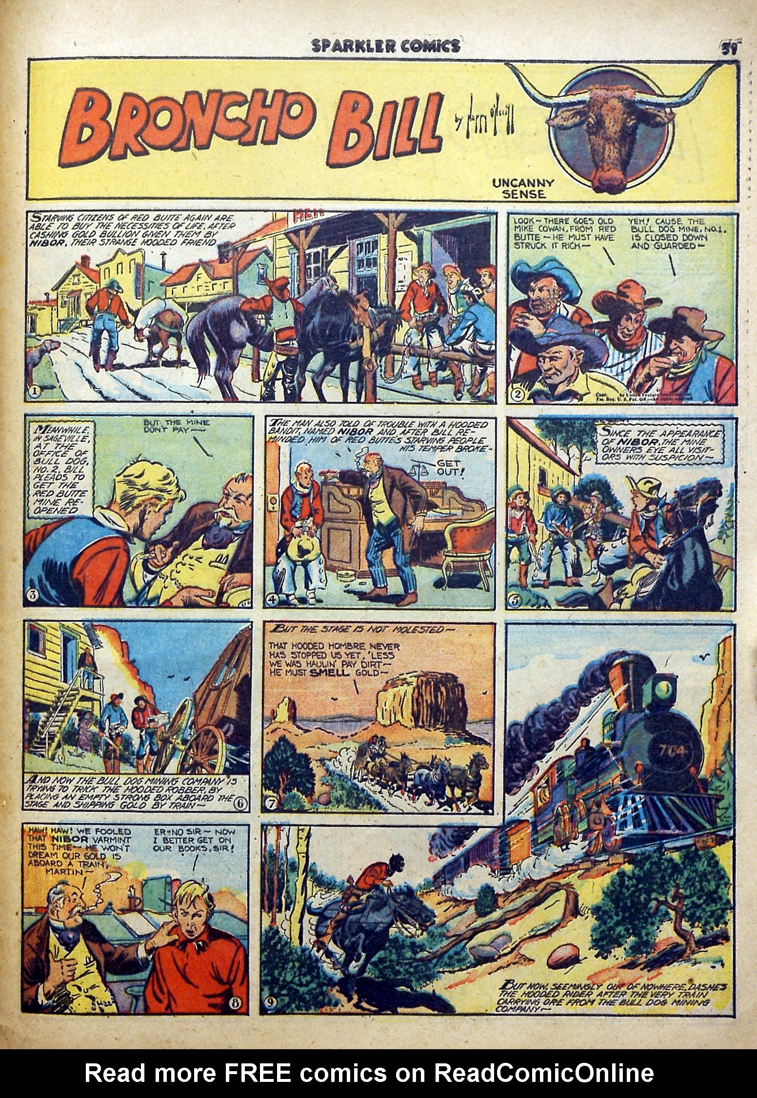 Read online Sparkler Comics comic -  Issue #2 - 47