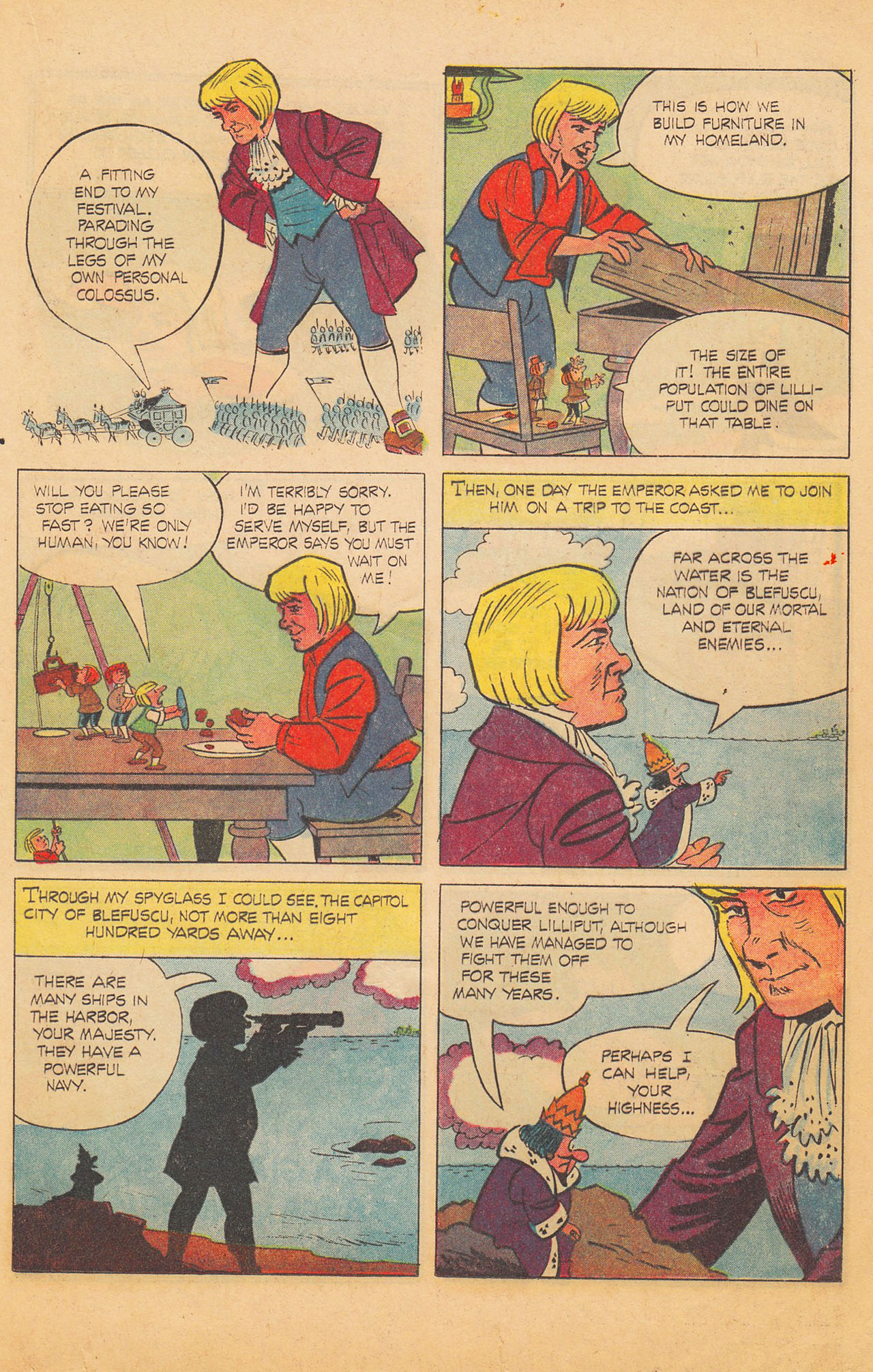 Read online Gulliver's Travels comic -  Issue # Full - 21