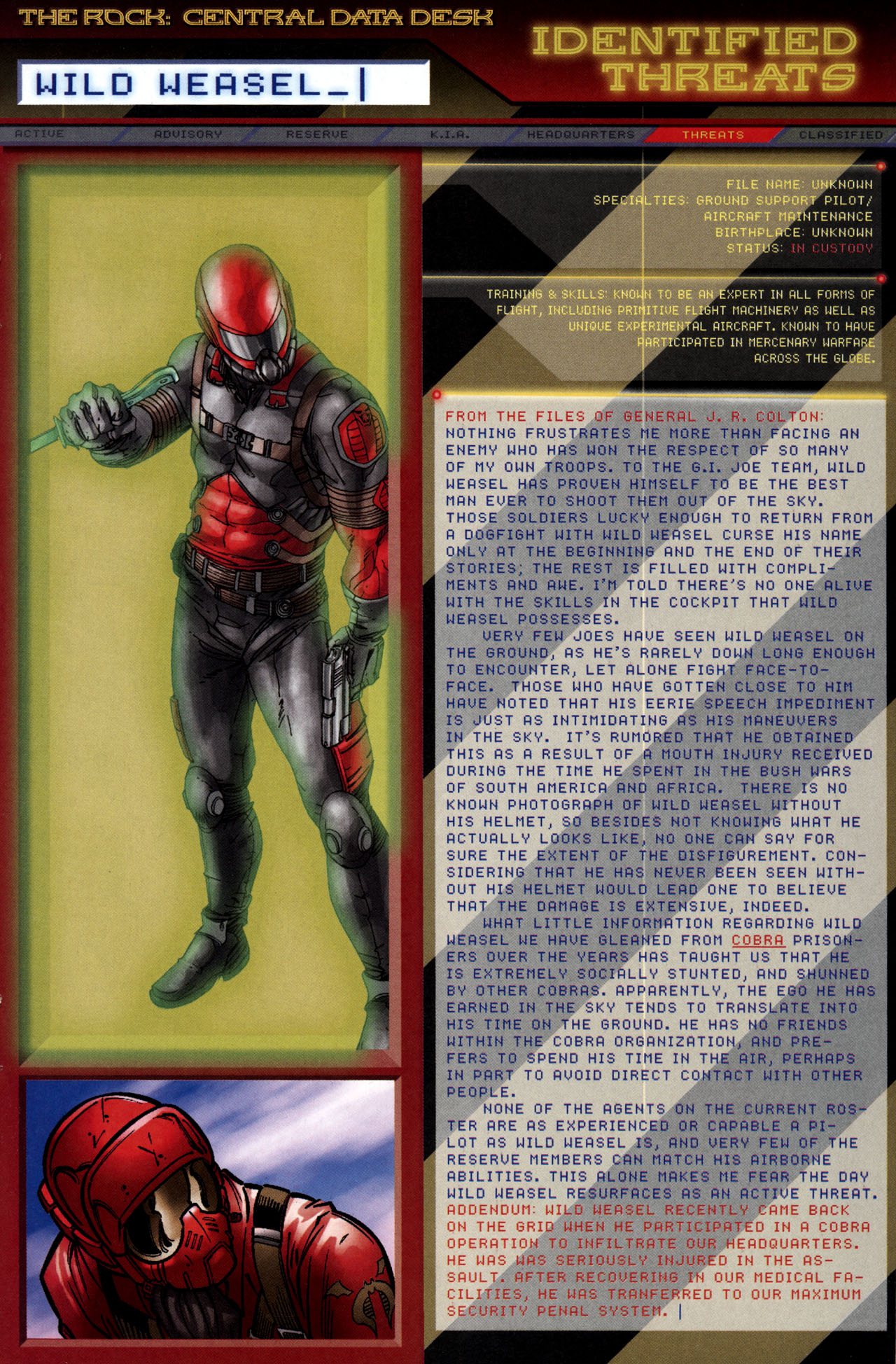 Read online G.I. Joe: Data Desk Handbook comic -  Issue #3 - 27