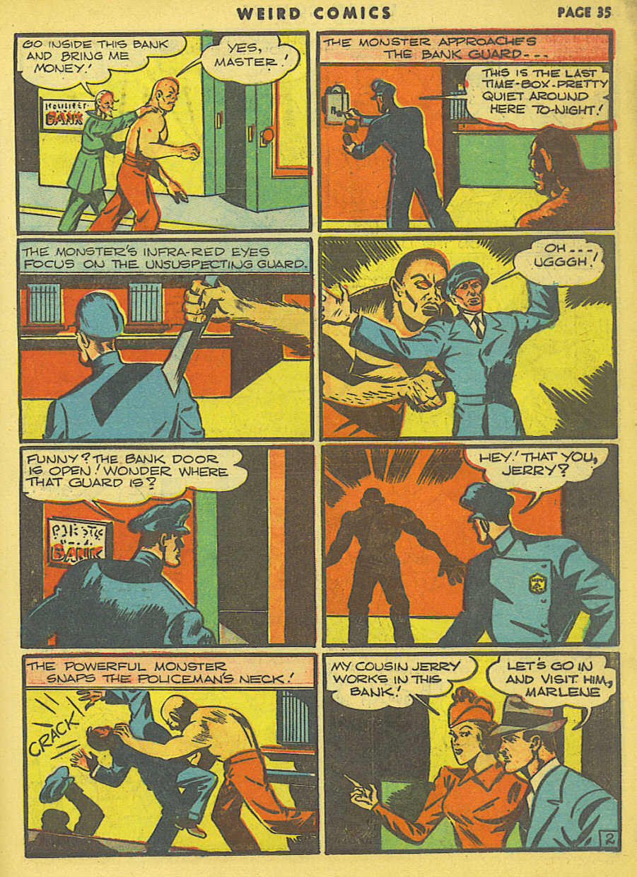 Read online Weird Comics comic -  Issue #10 - 33