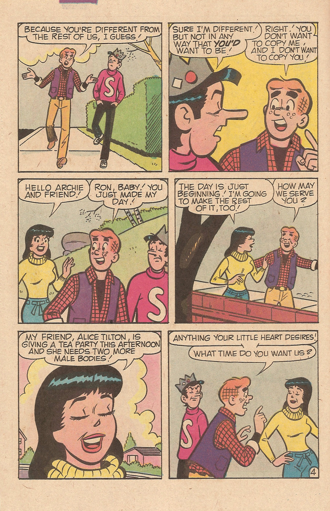 Read online Archie's Girls Betty and Veronica comic -  Issue #306 - 6