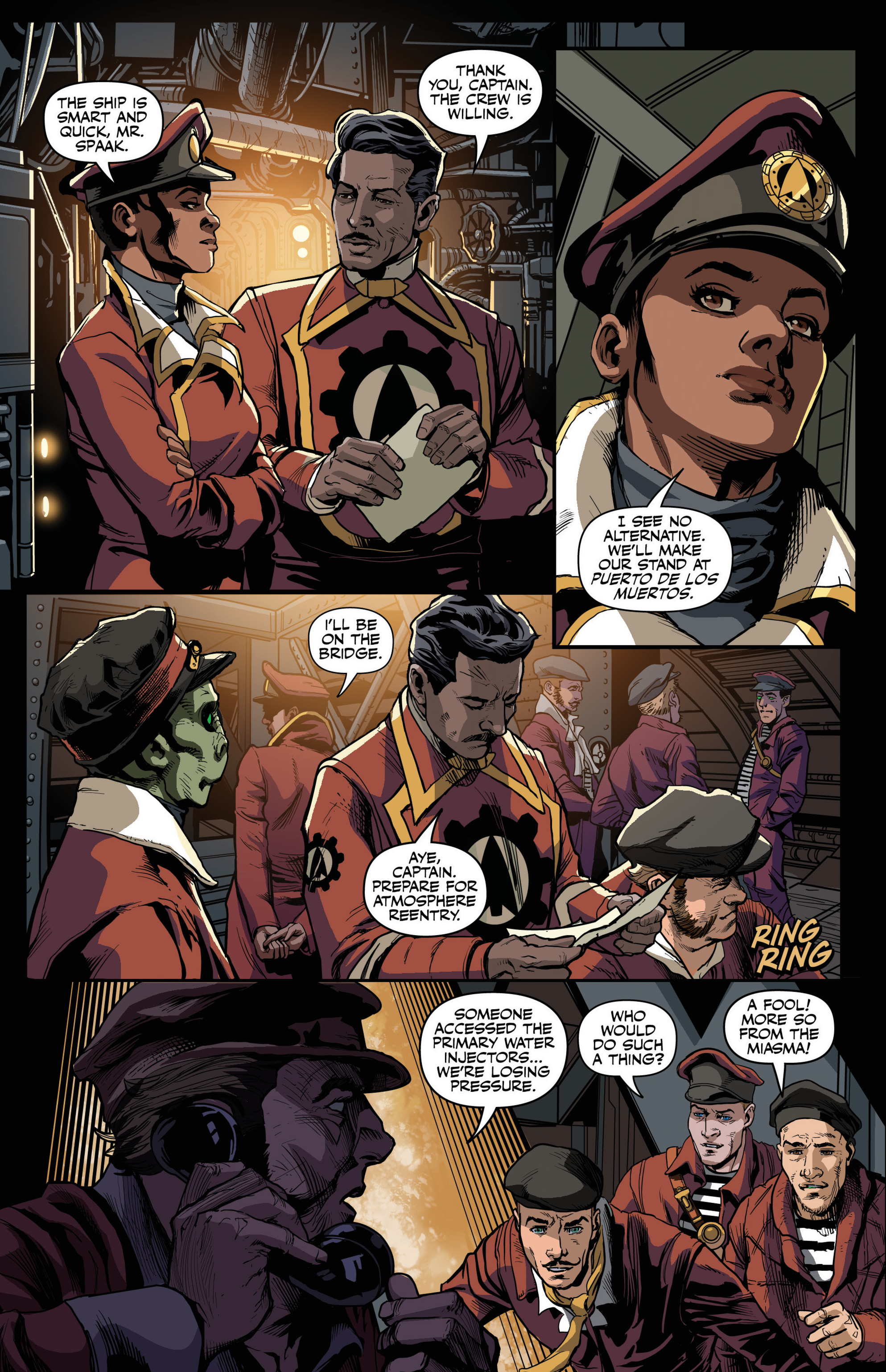 Read online Airship Enterprise: The Infernal Machine comic -  Issue #3 - 12